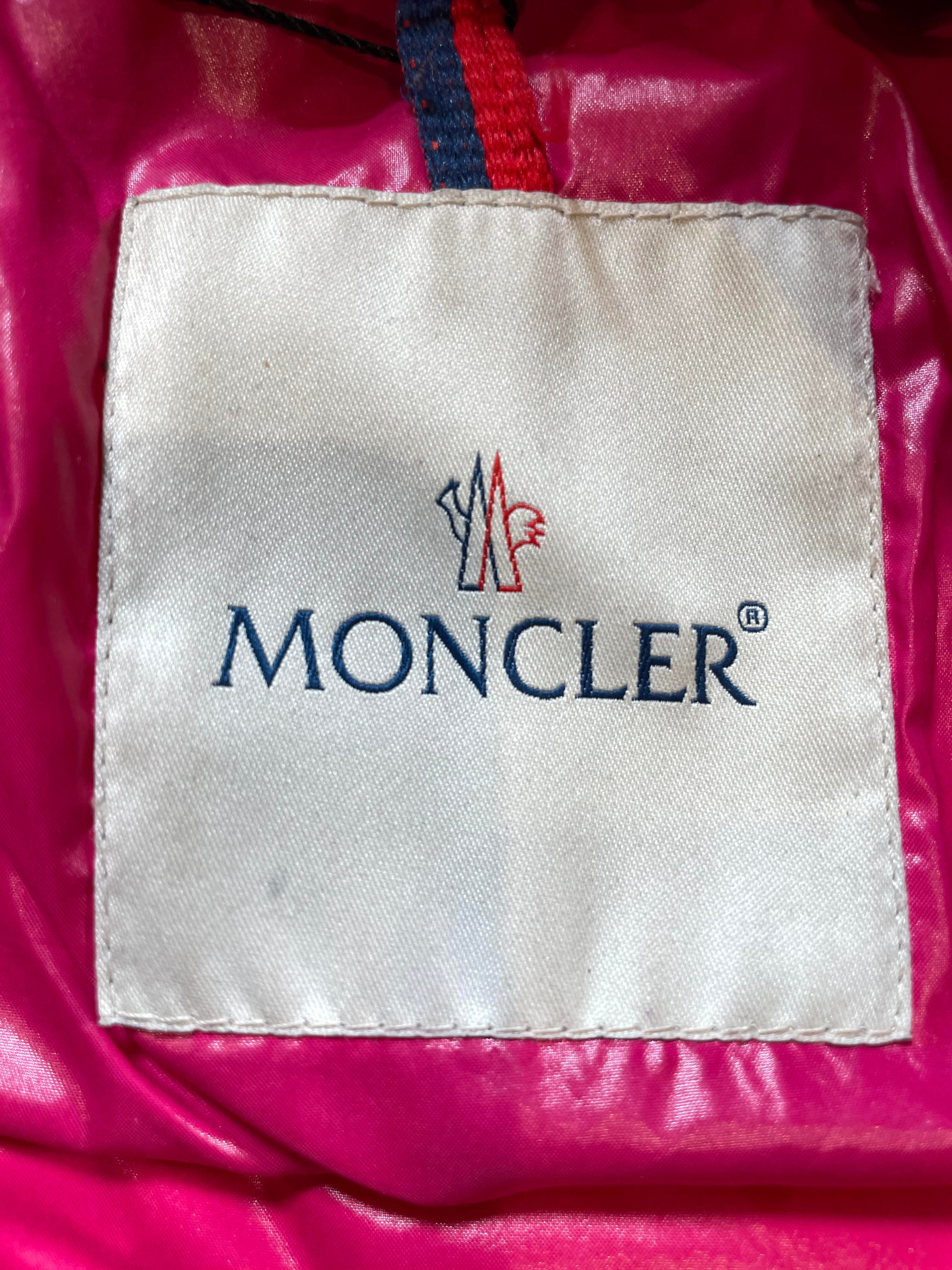 Moncler Bady Giubbotto Pink Jacket