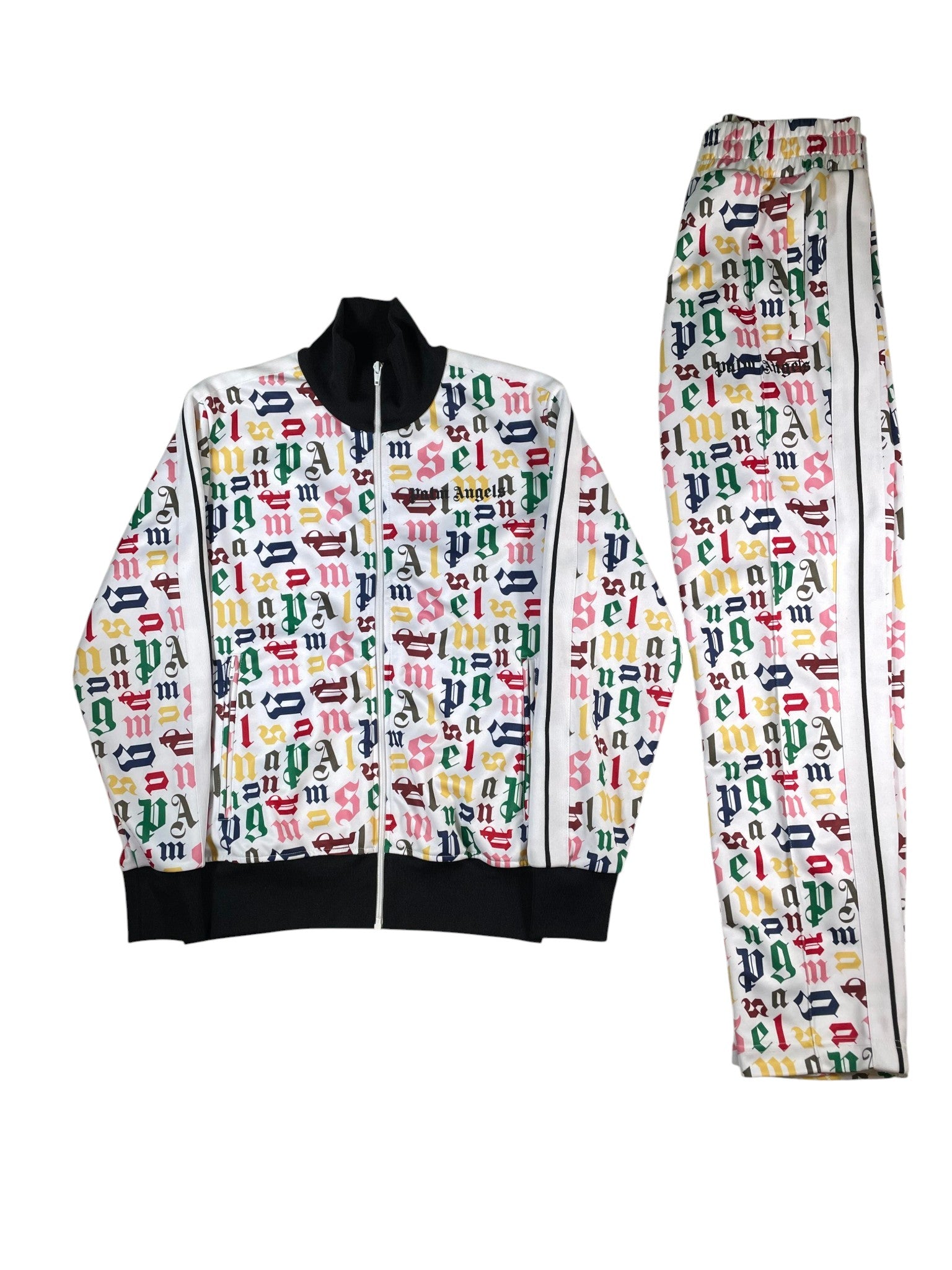 Palm Angels Multi White Track Suit