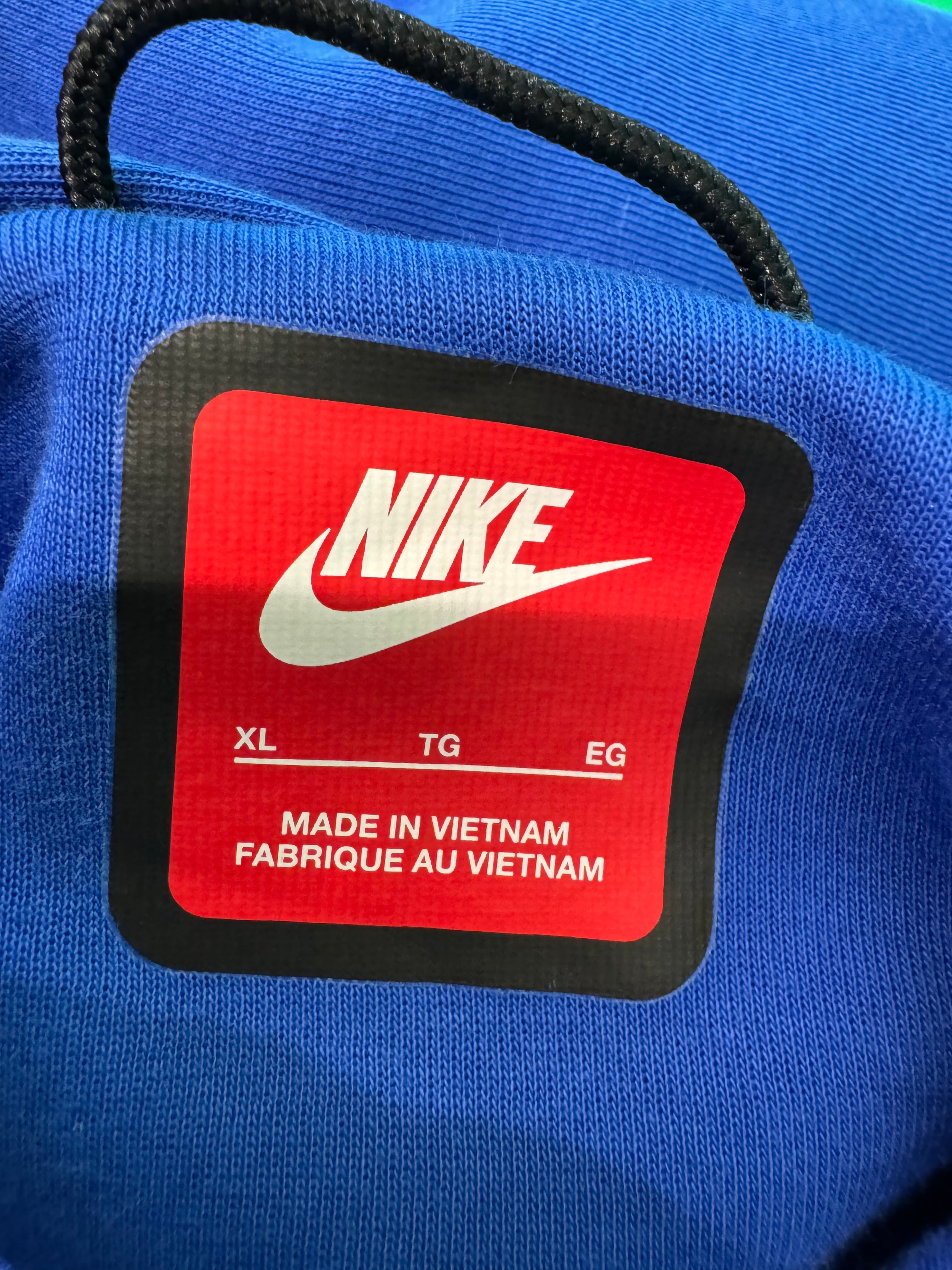 Nike Tech Navy & Pink Zip Up Hoodie