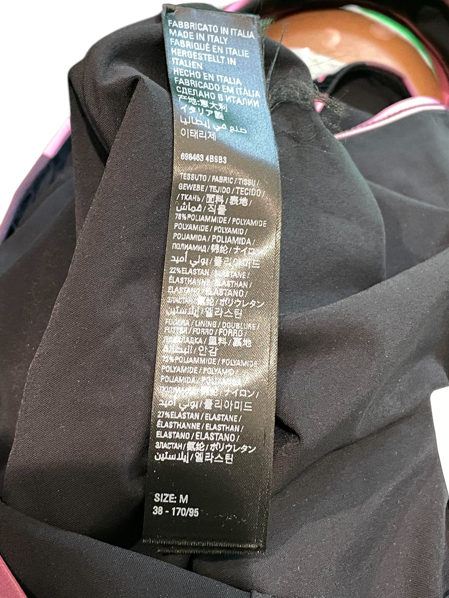 Balenciaga pink camo bikini