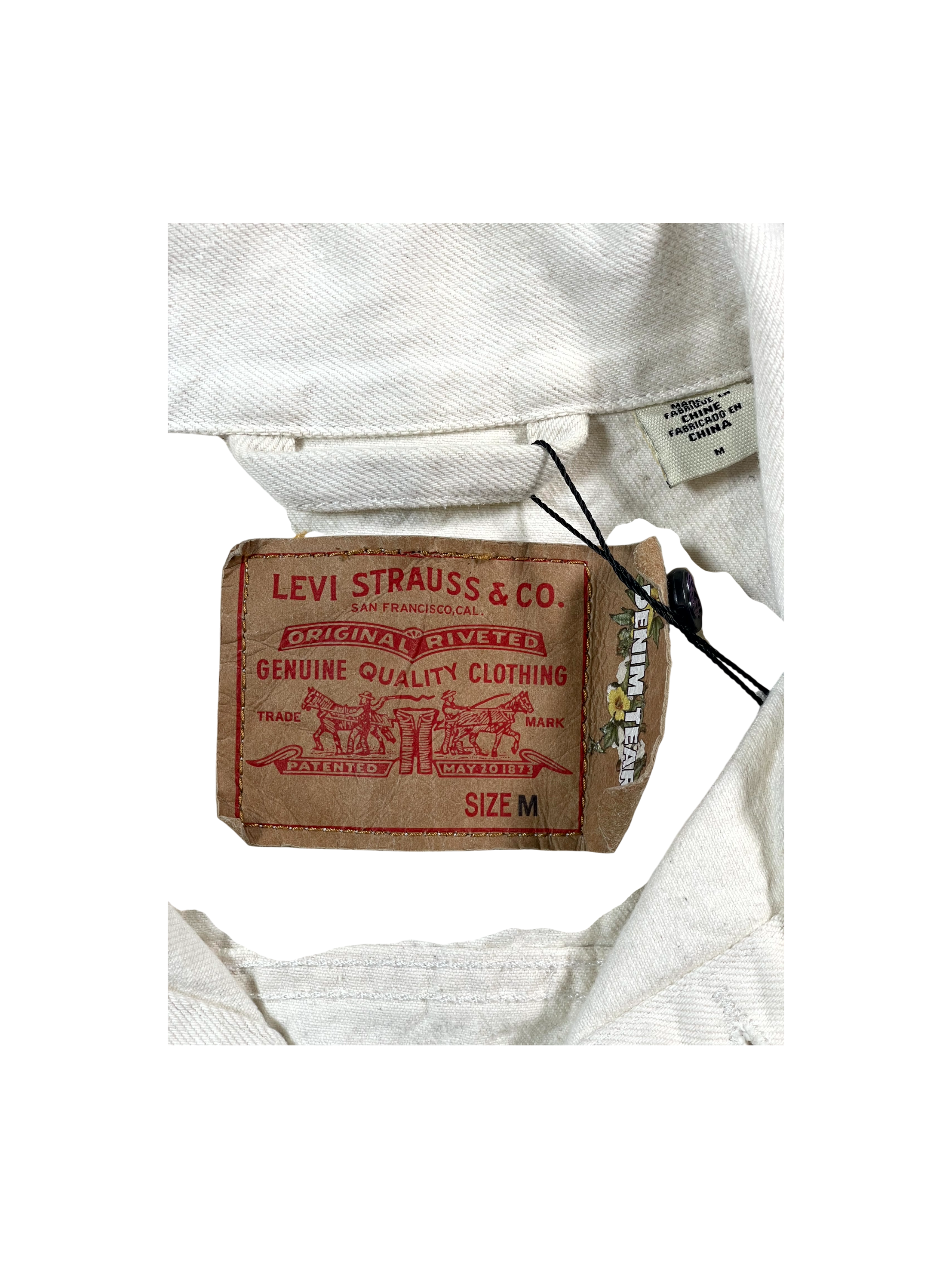 Denim Tears Denim White & Black Jacket