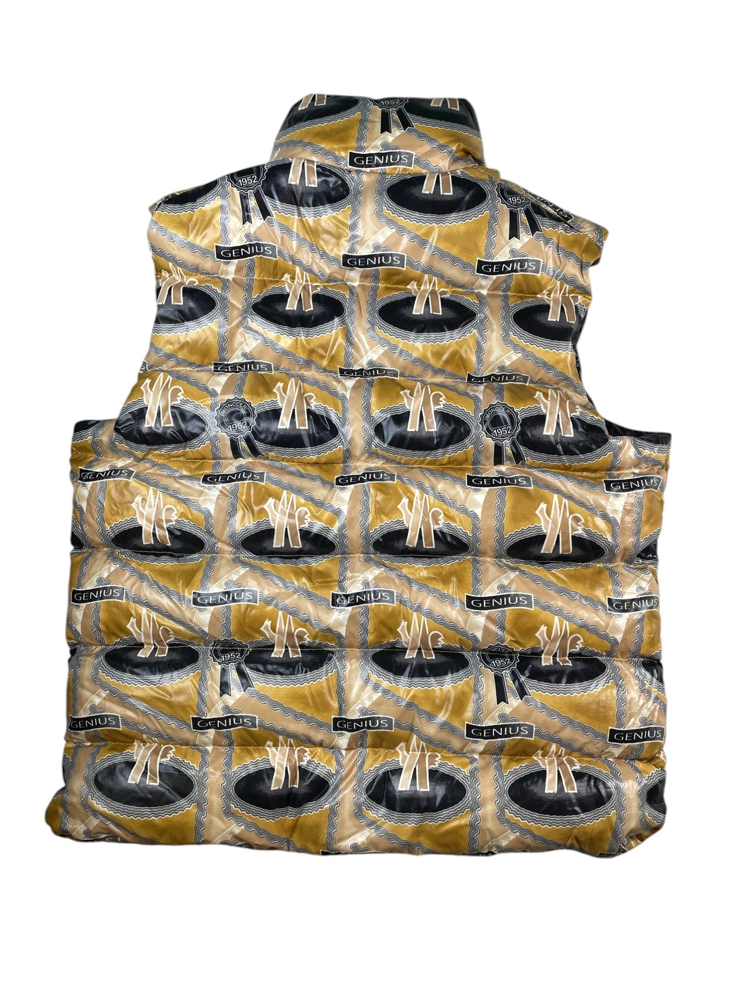 Moncler Genius Black & Gold Puffer Vest