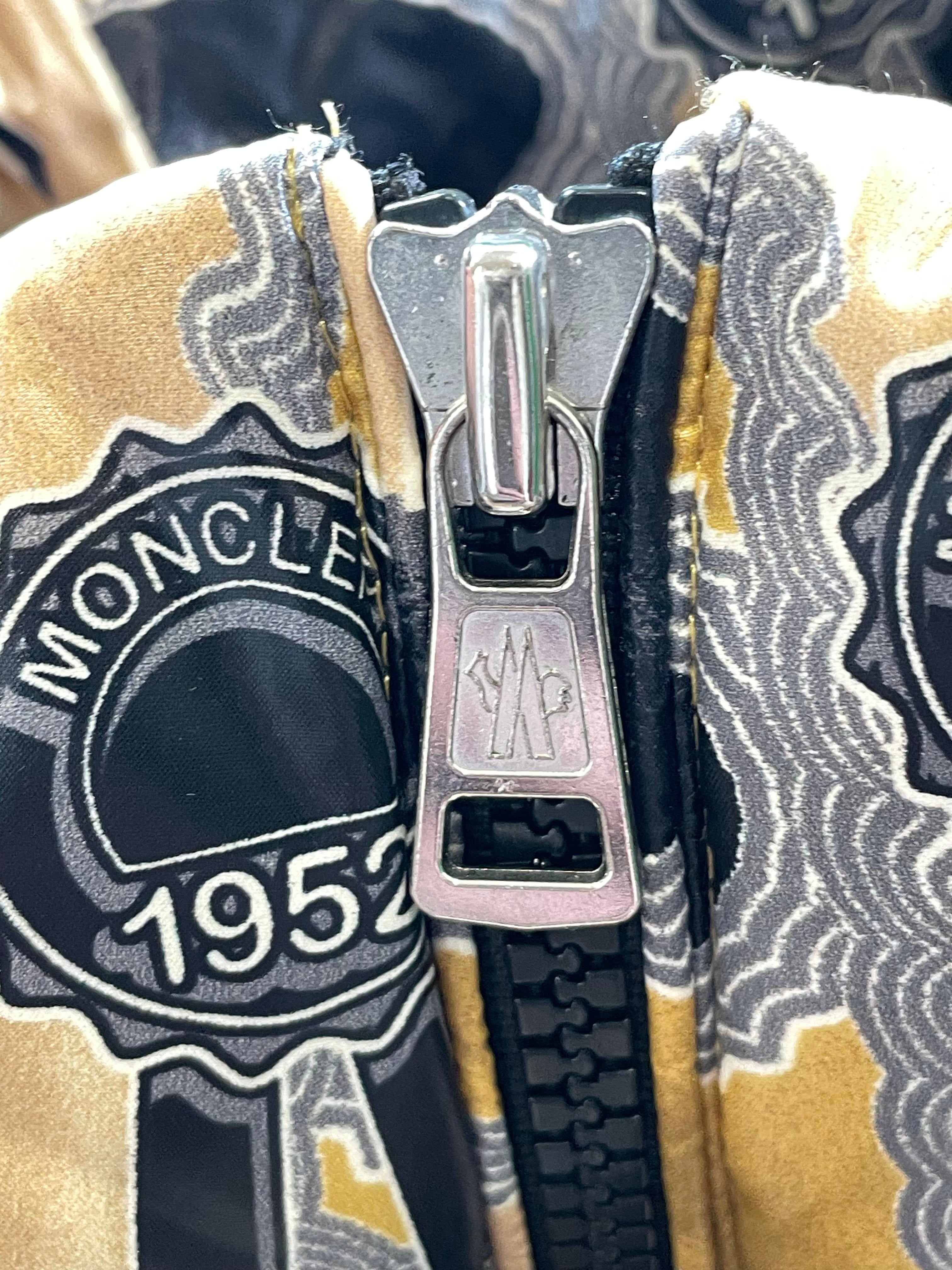 Moncler Genius Black & Gold Puffer Vest