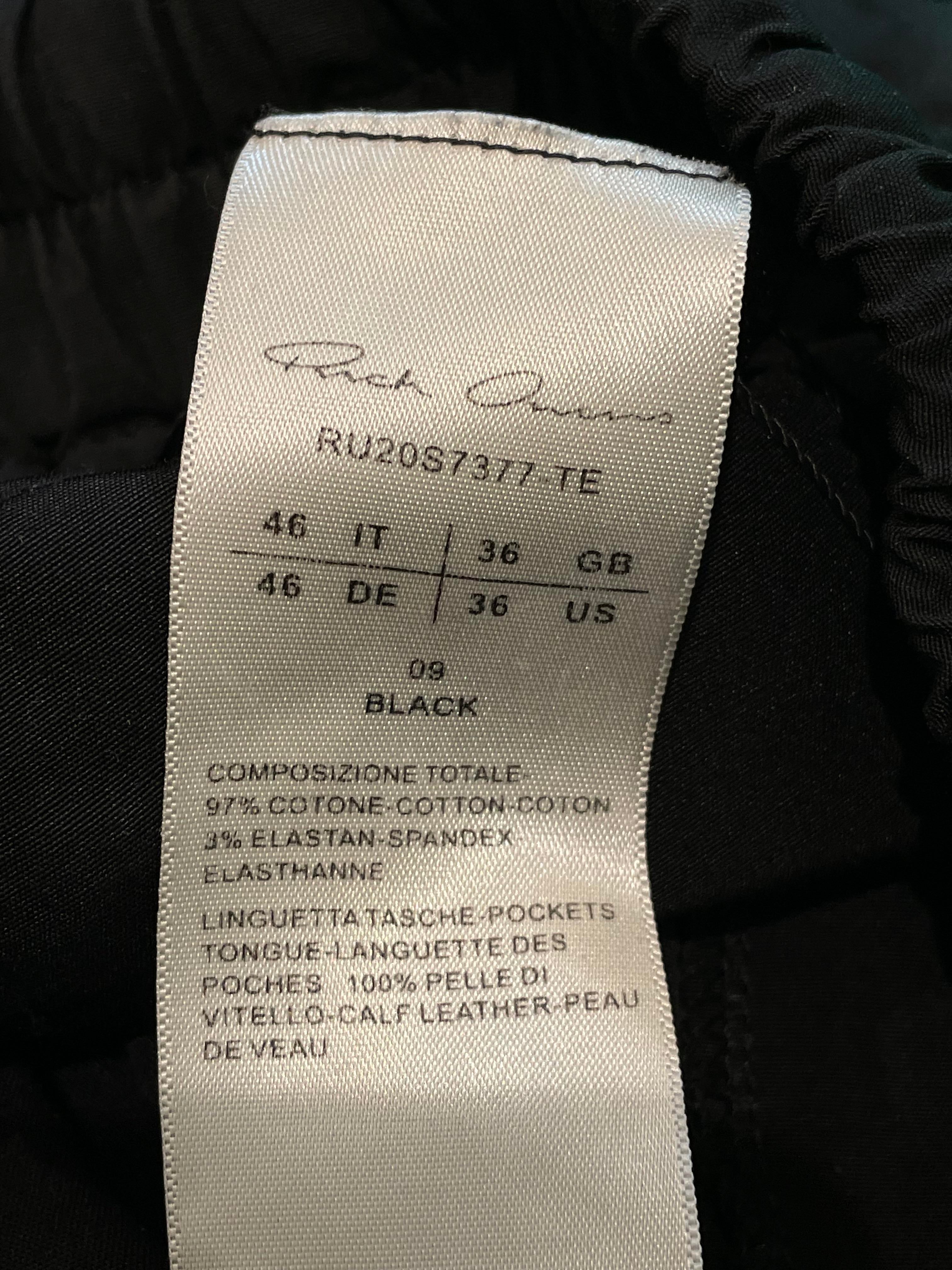 Rick Owens Cargo Pants