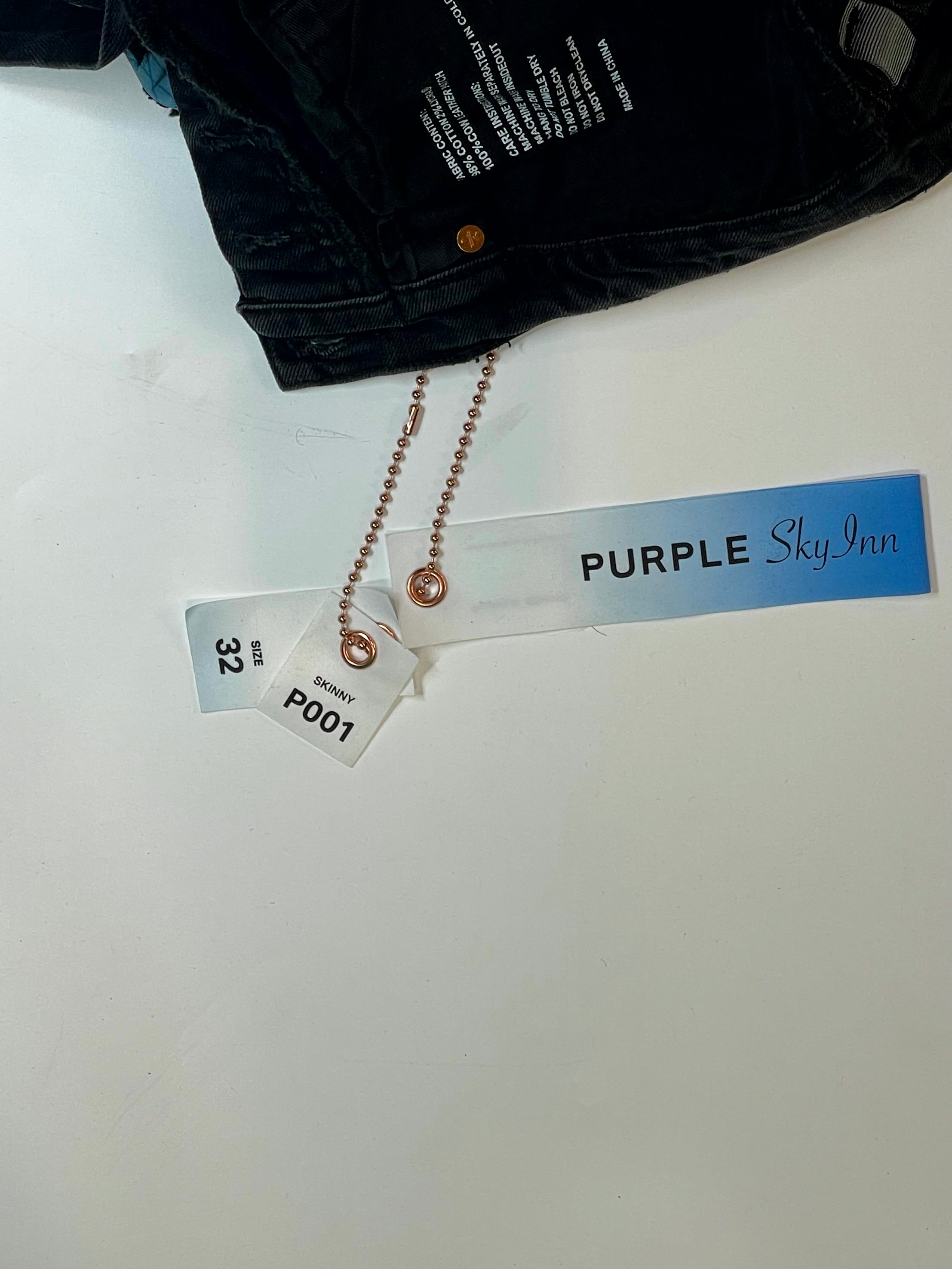 Purple Brand Patchwork Black Wash & Blue Jeans