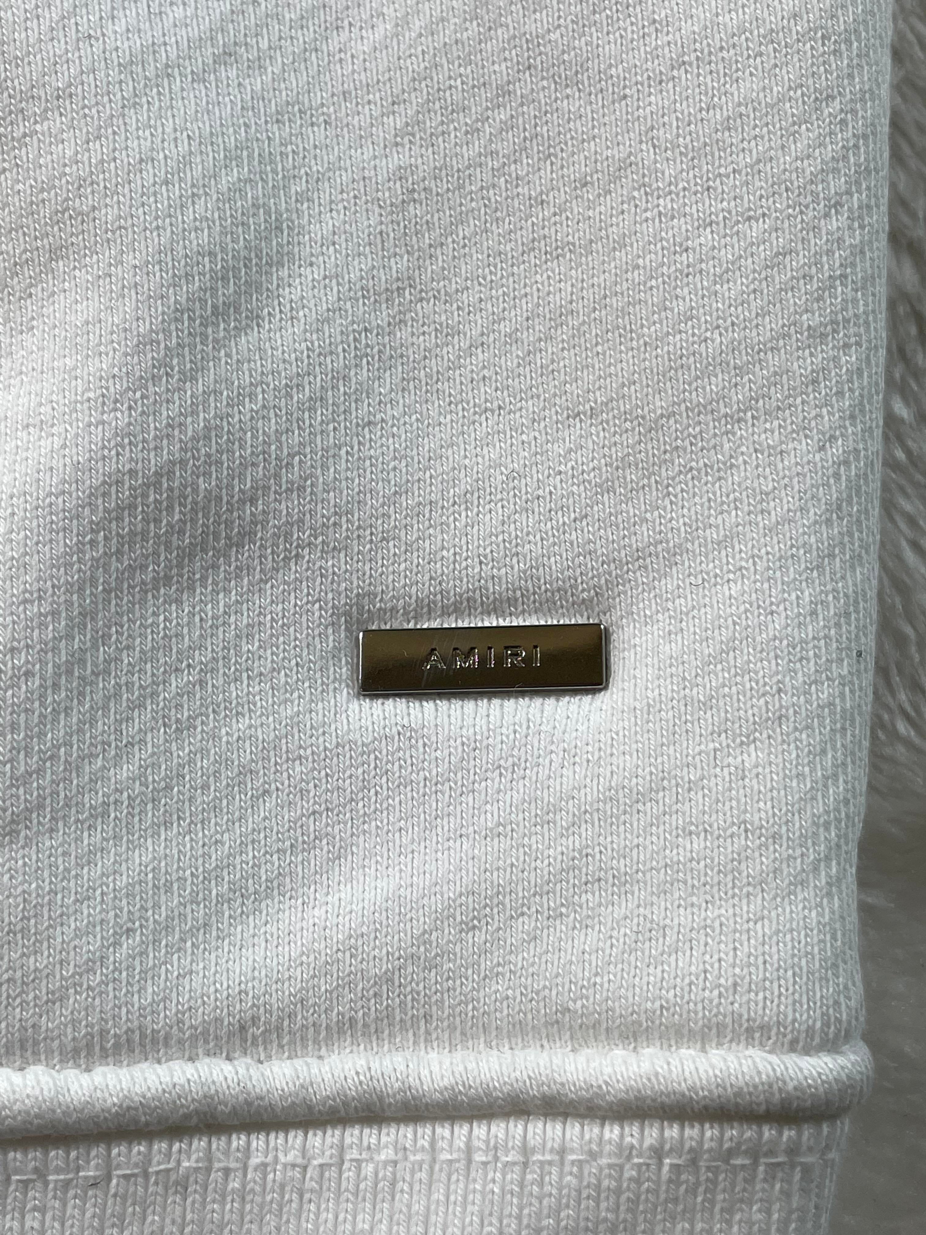 Amiri XO Beverly Hills White Hoodie