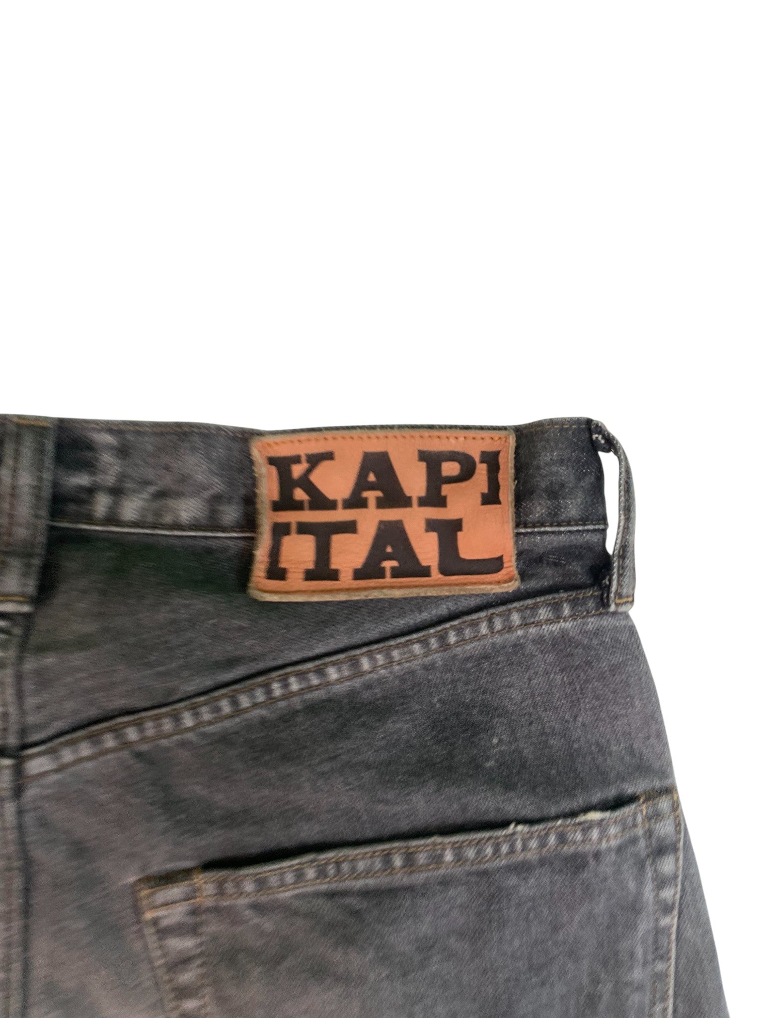 Kapital 'Bone' Grey Shorts