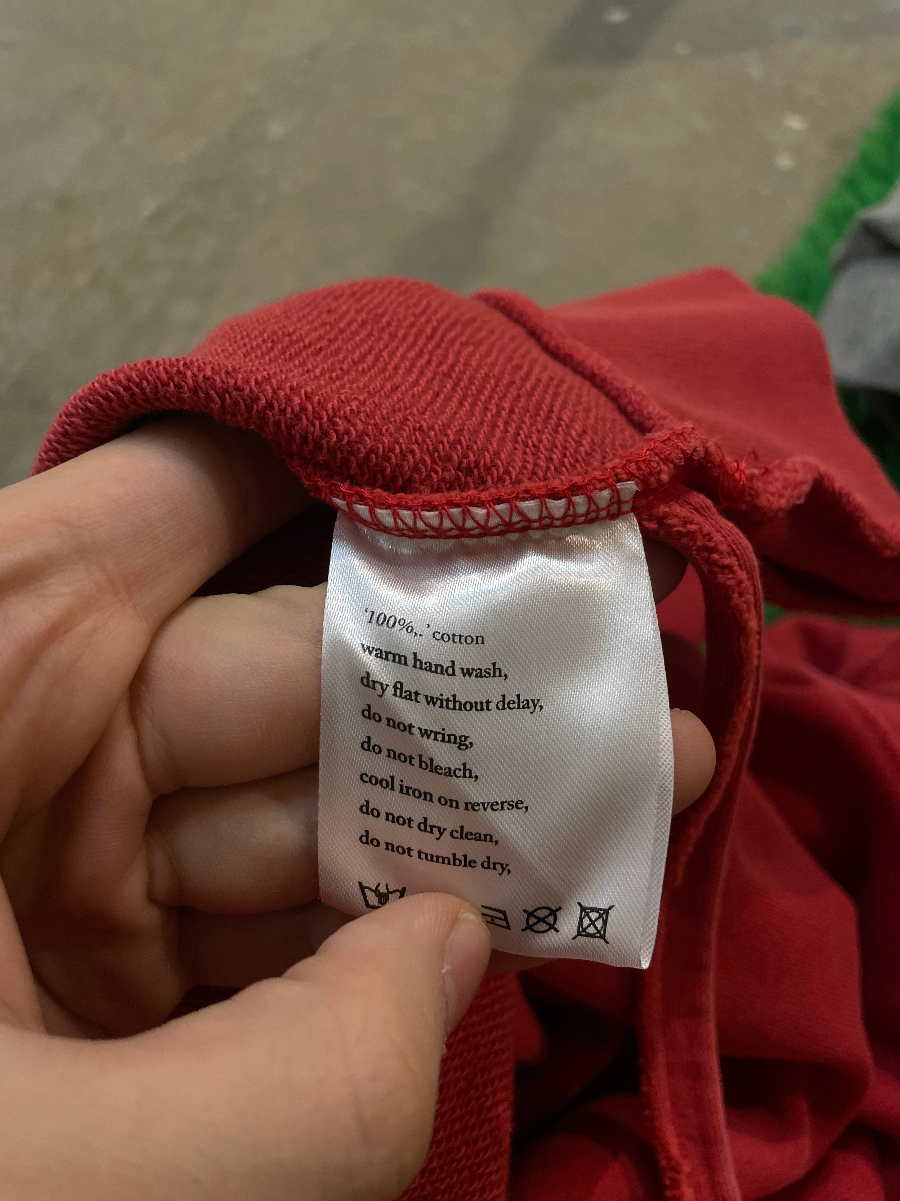 Ksubi Crewneck Red Used Medium