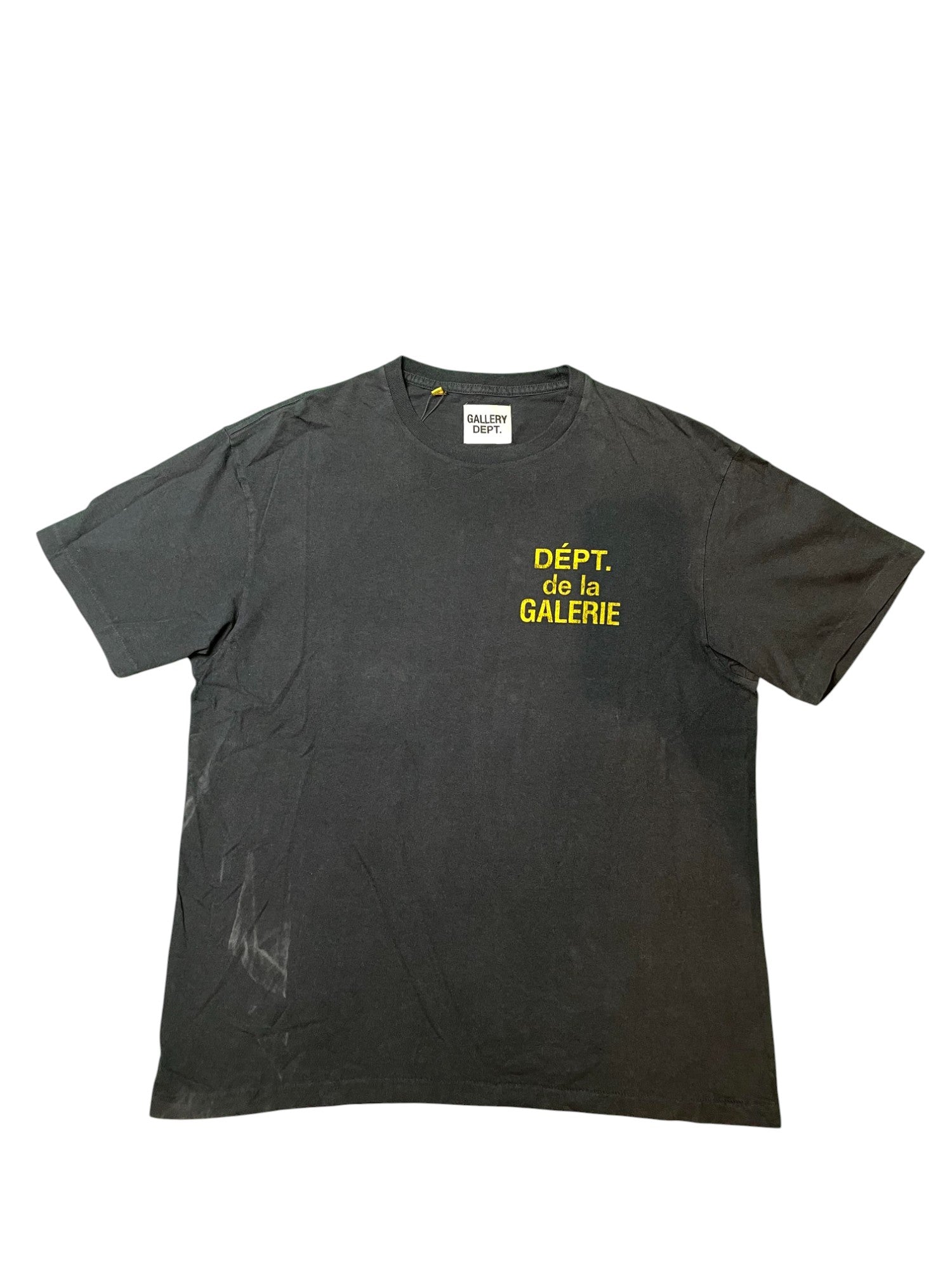 Gallery Dept Black & Yellow T-shirt