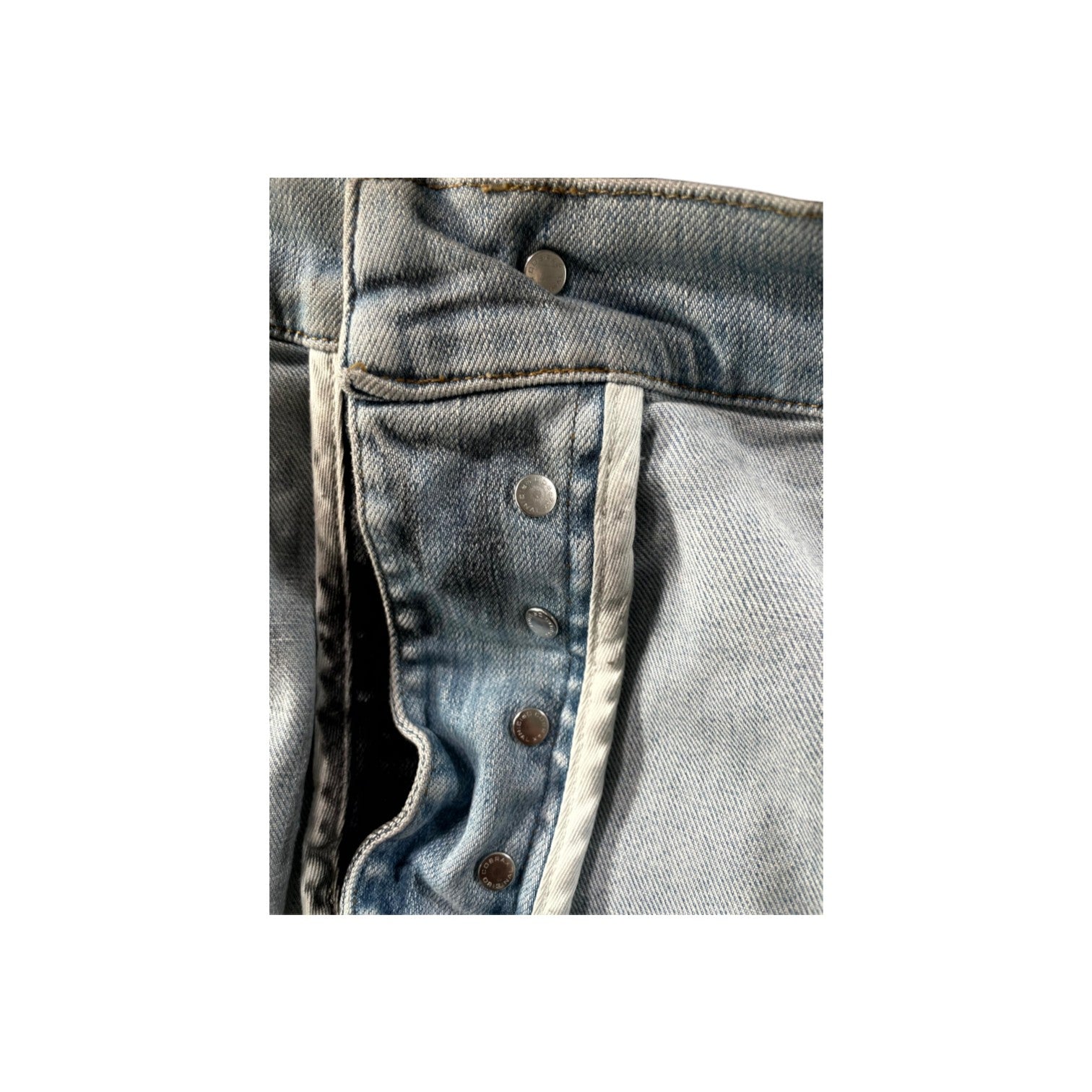 Amiri Shotgun Black Waxed Jeans