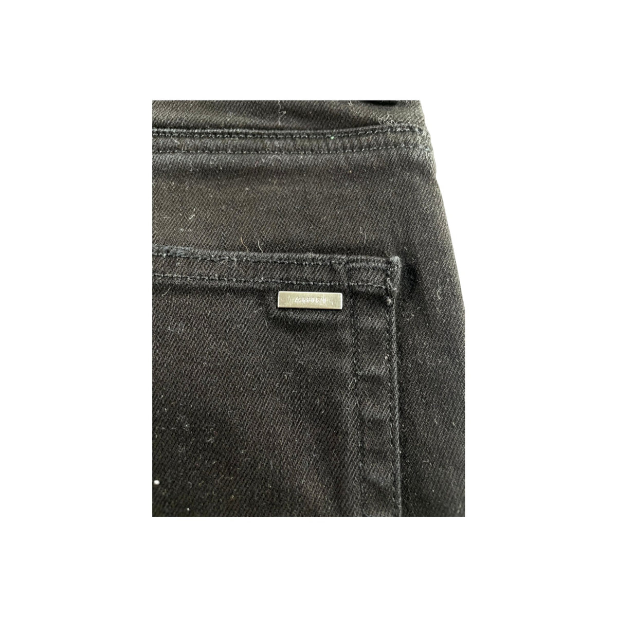 Amiri Ripped Thrasher Black Jeans