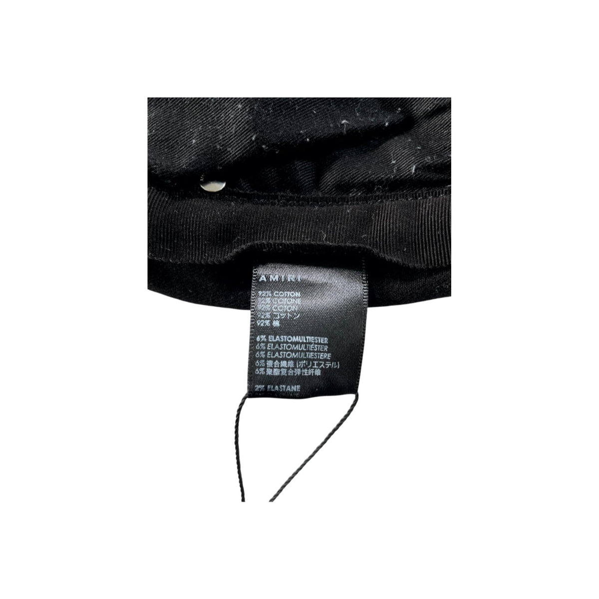 Amiri Ripped Thrasher Black Jeans