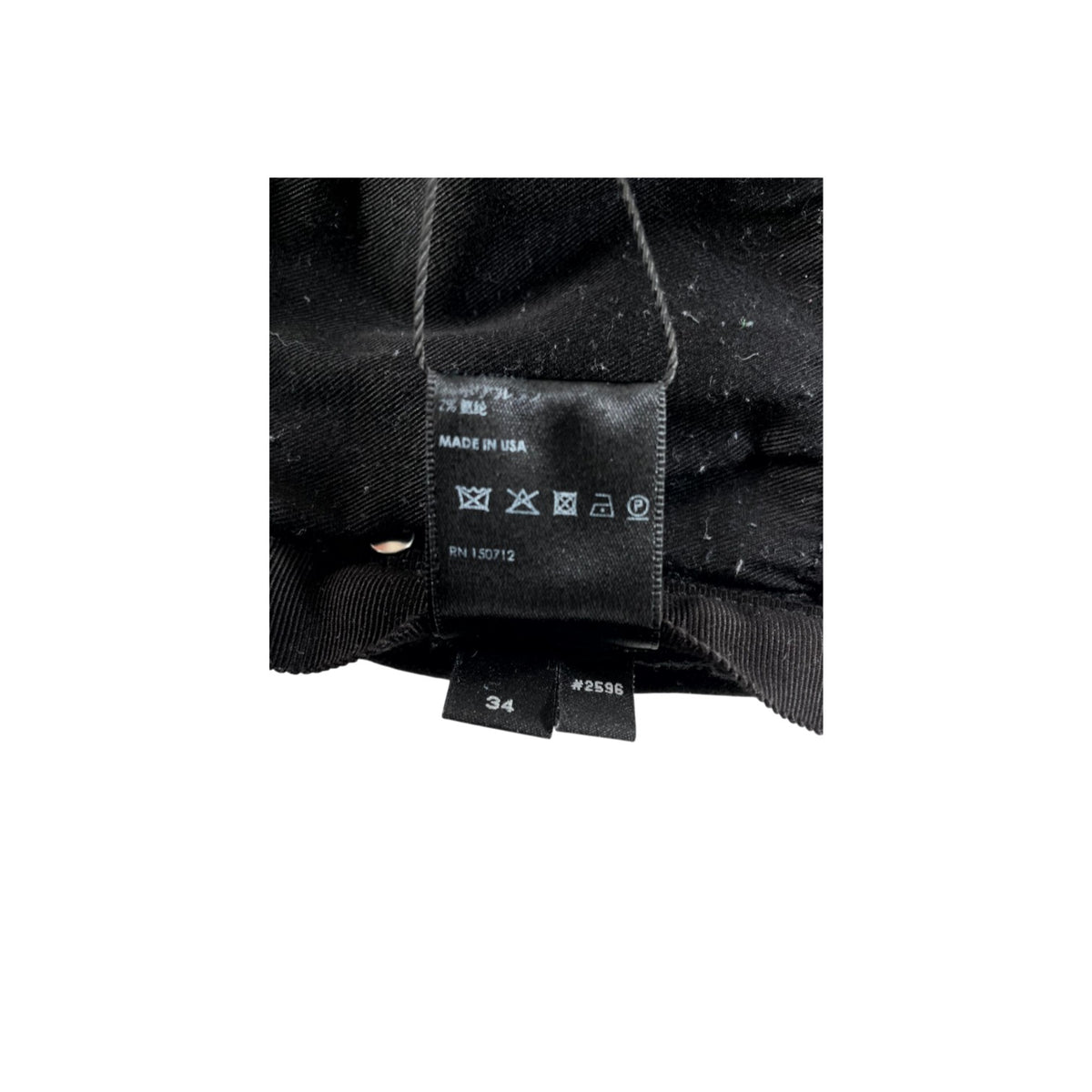 Amiri Ripped Thrasher Black Jeans