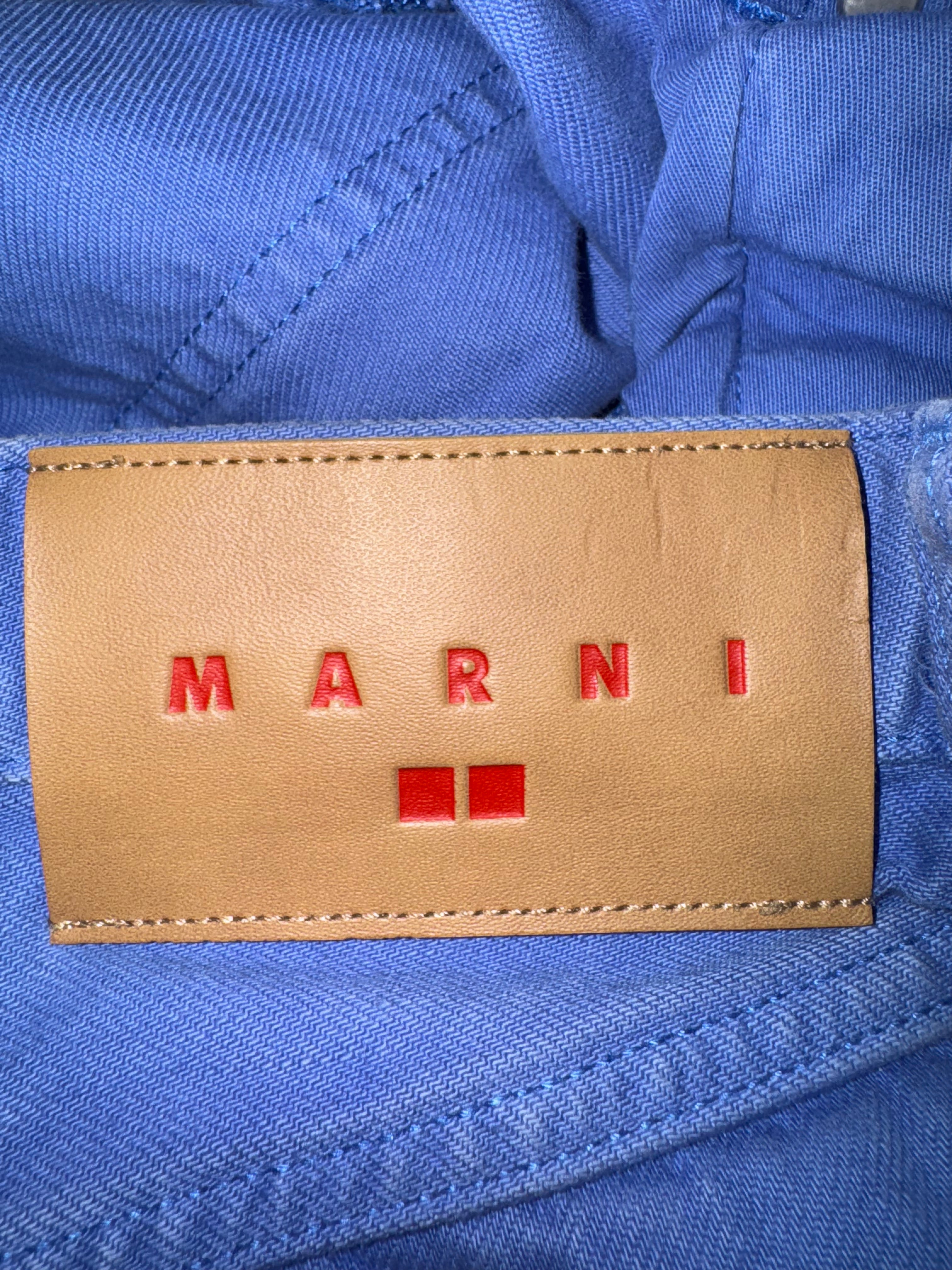 Marni x UNIQLO Royal Blue Jeans
