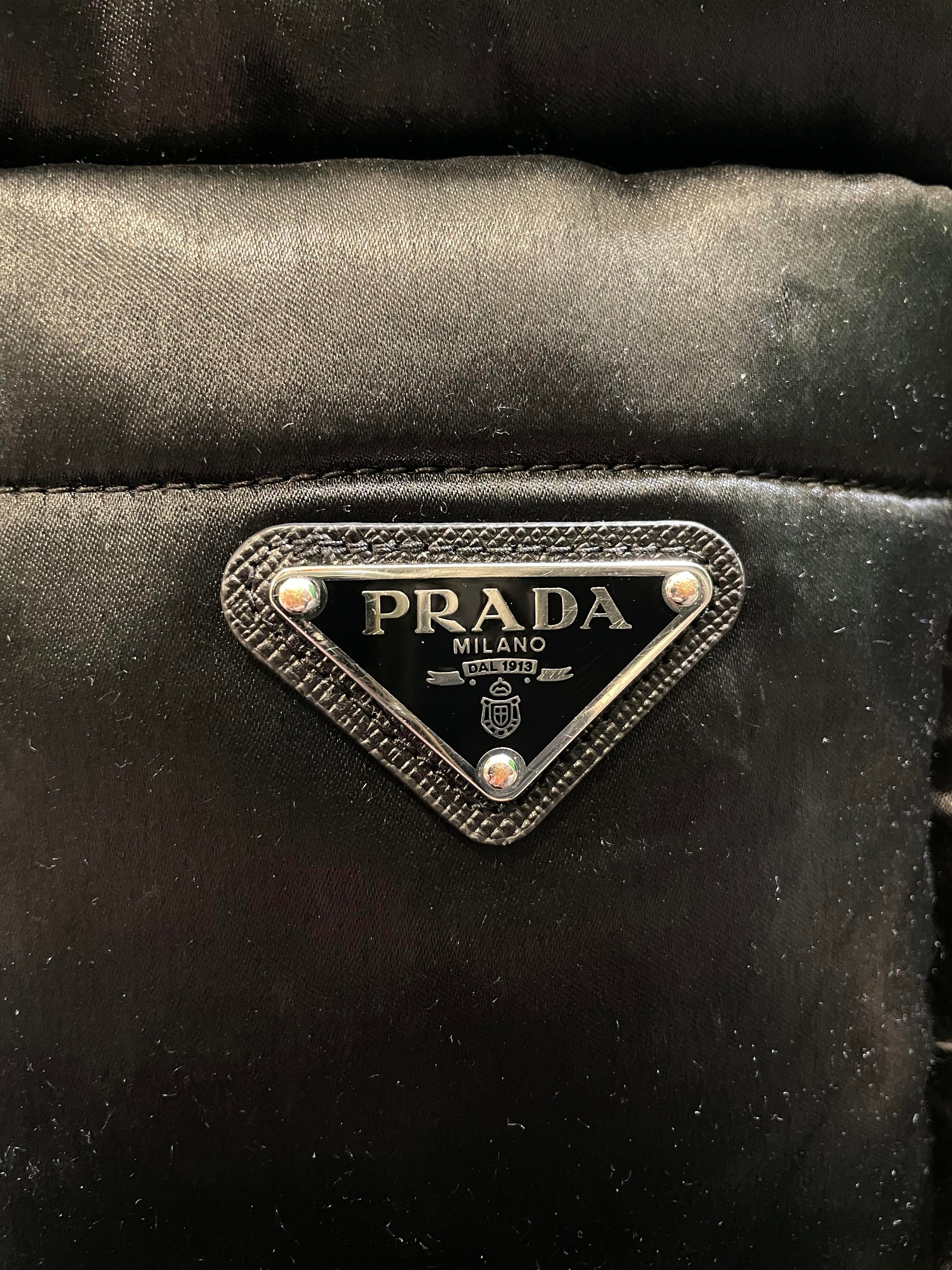 Prada Logo Black Jacket