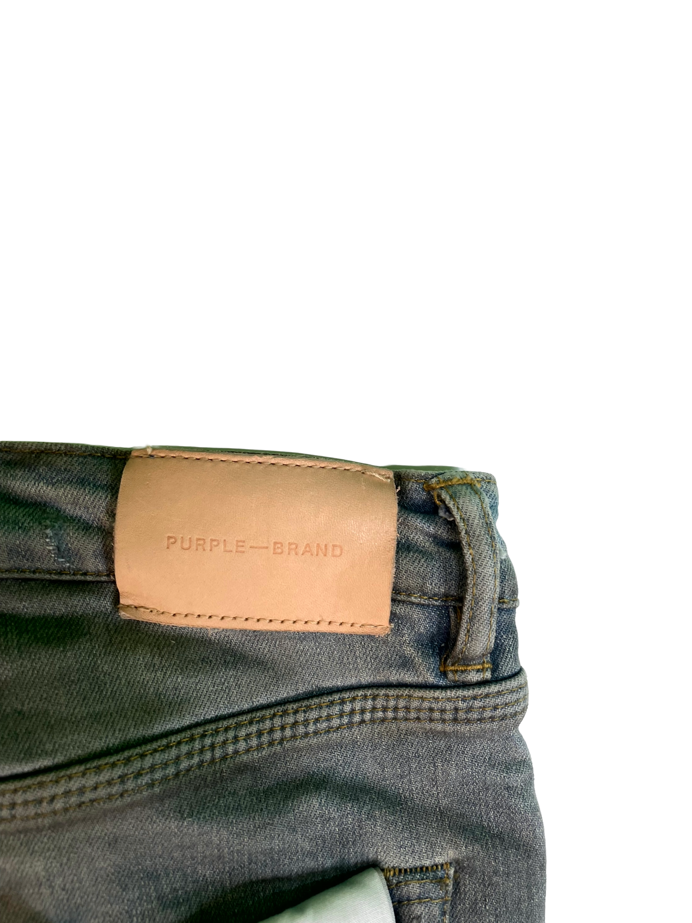 Purple Brand Vintage Wax Light Wash Jeans