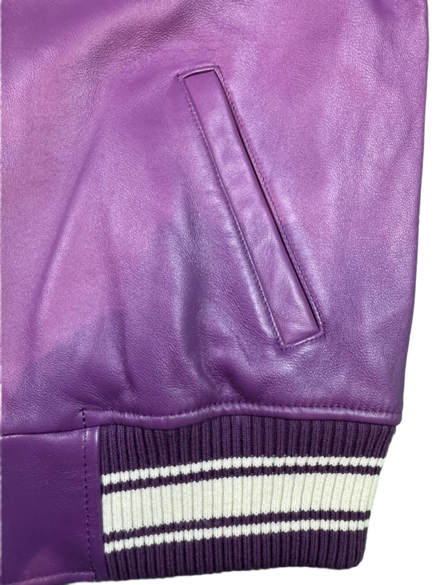 Avirex Purple Varsity Jacket