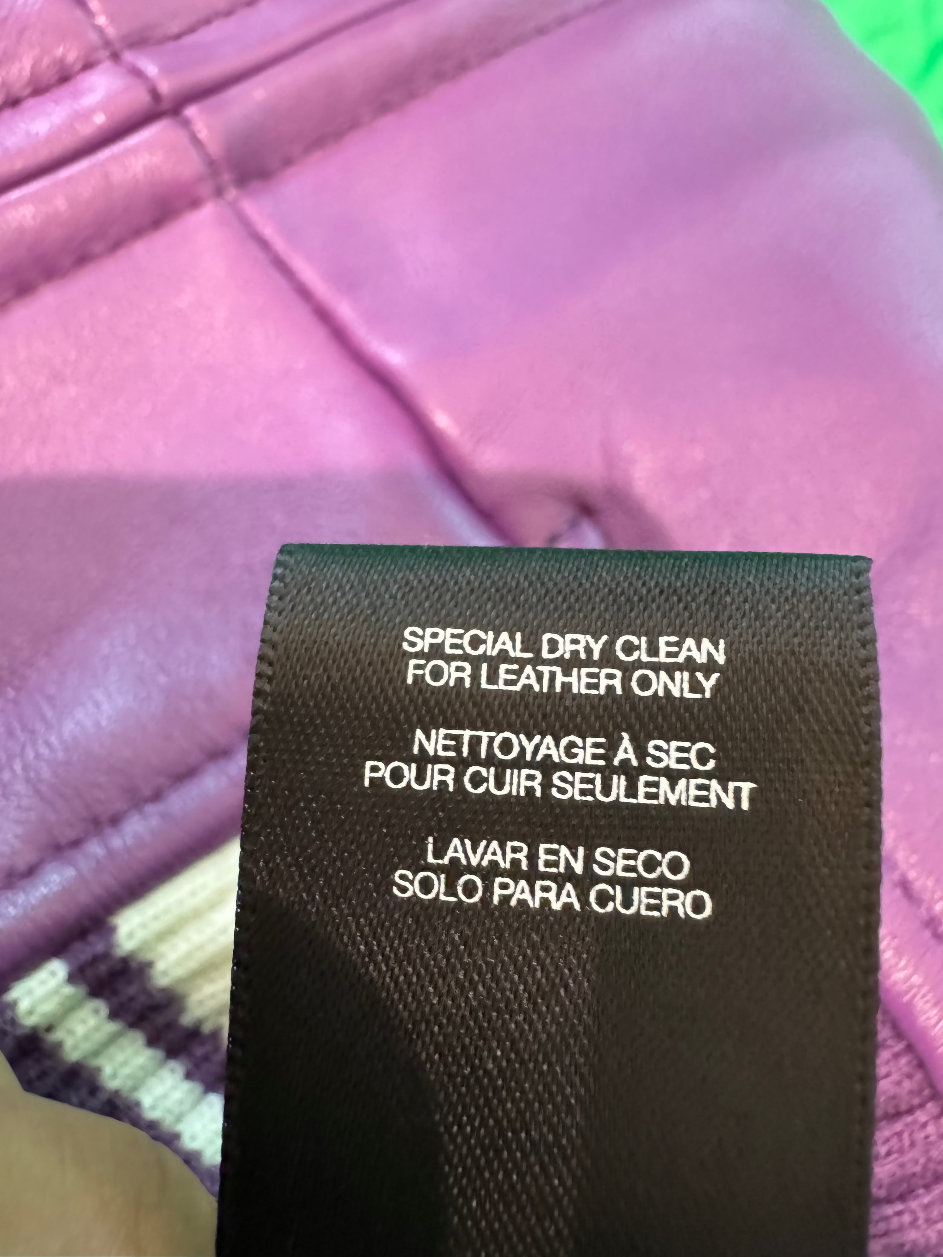 Avirex Purple Varsity Jacket