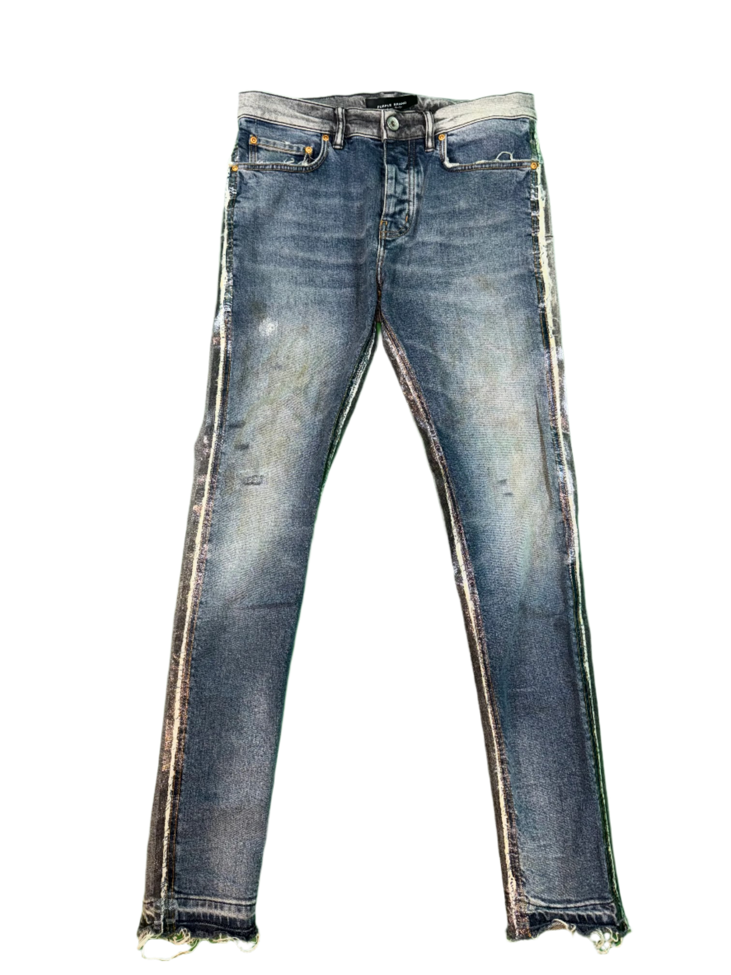 Purple Brand Two Tone Jeans