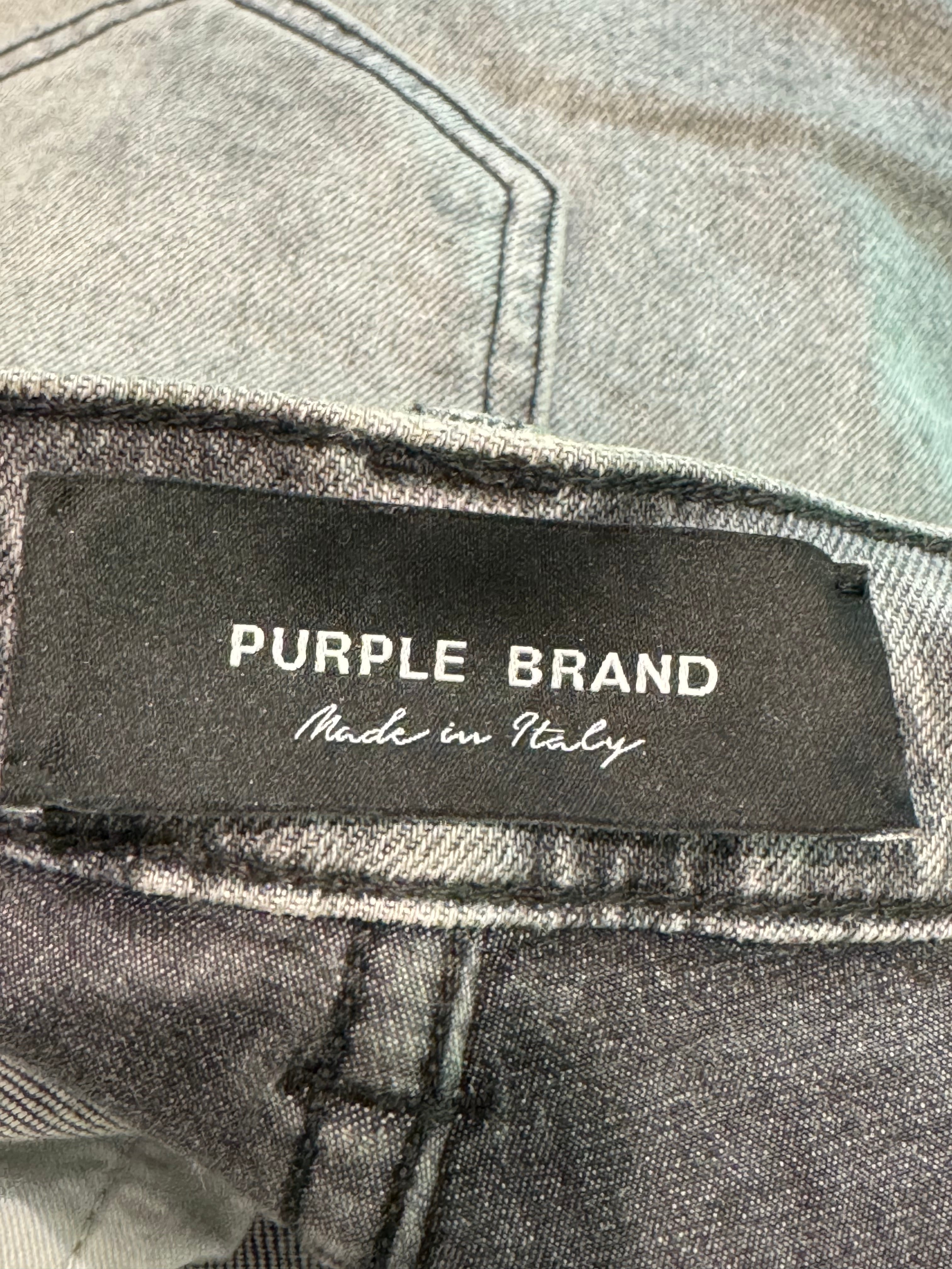 Purple Brand Two Tone Jeans