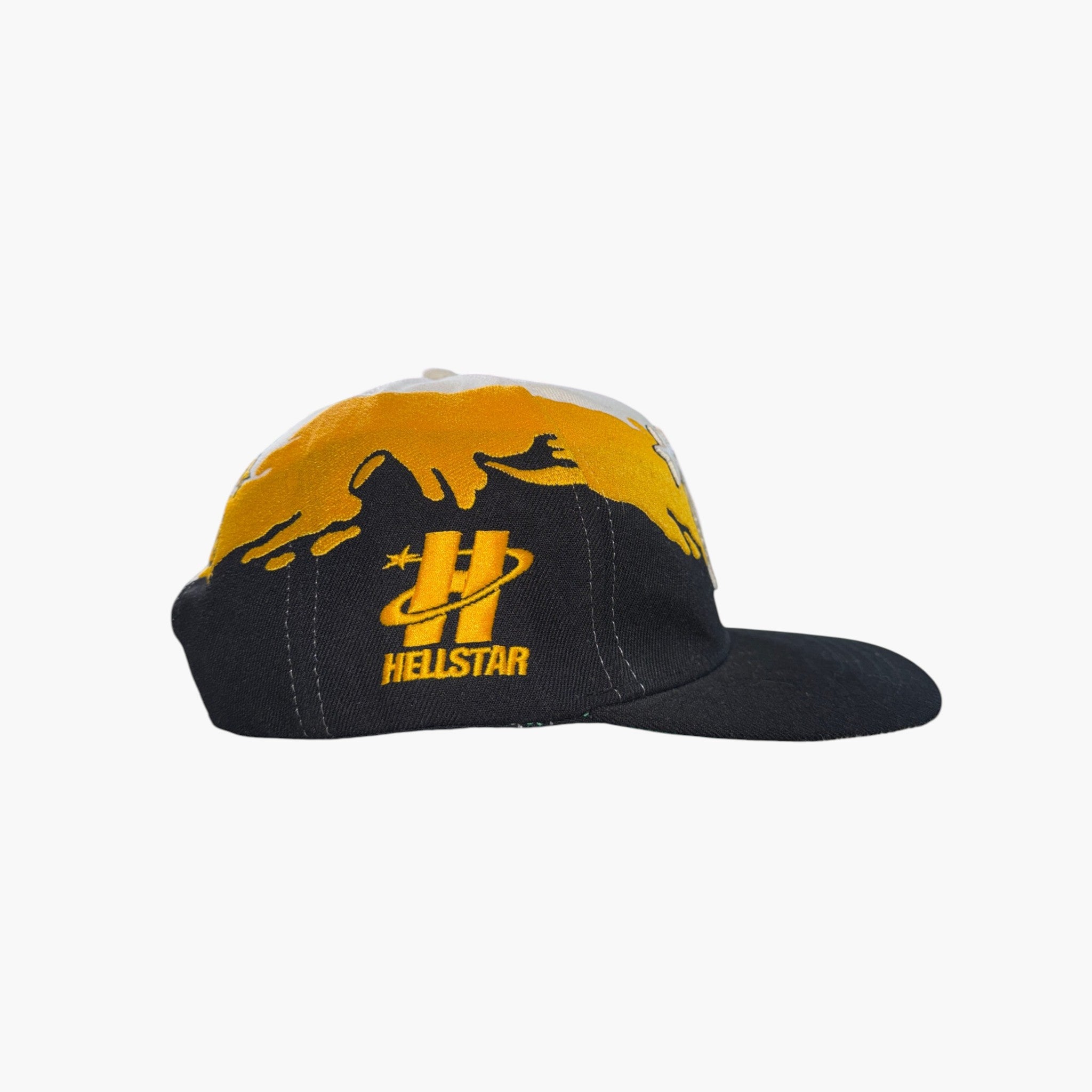Hellstar Yellow Paint Brush Snapback