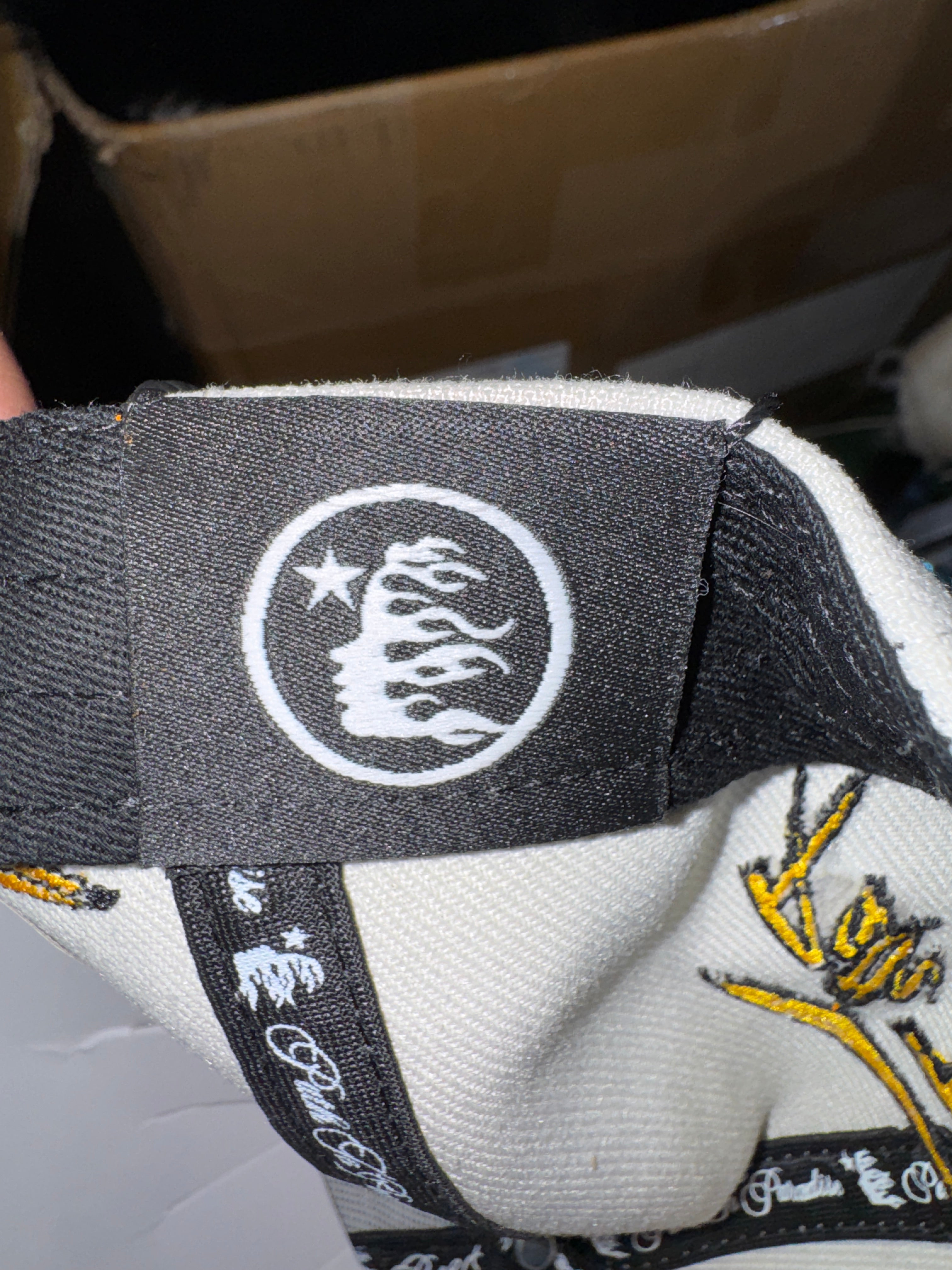 Hellstar Yellow Paint Brush Snapback