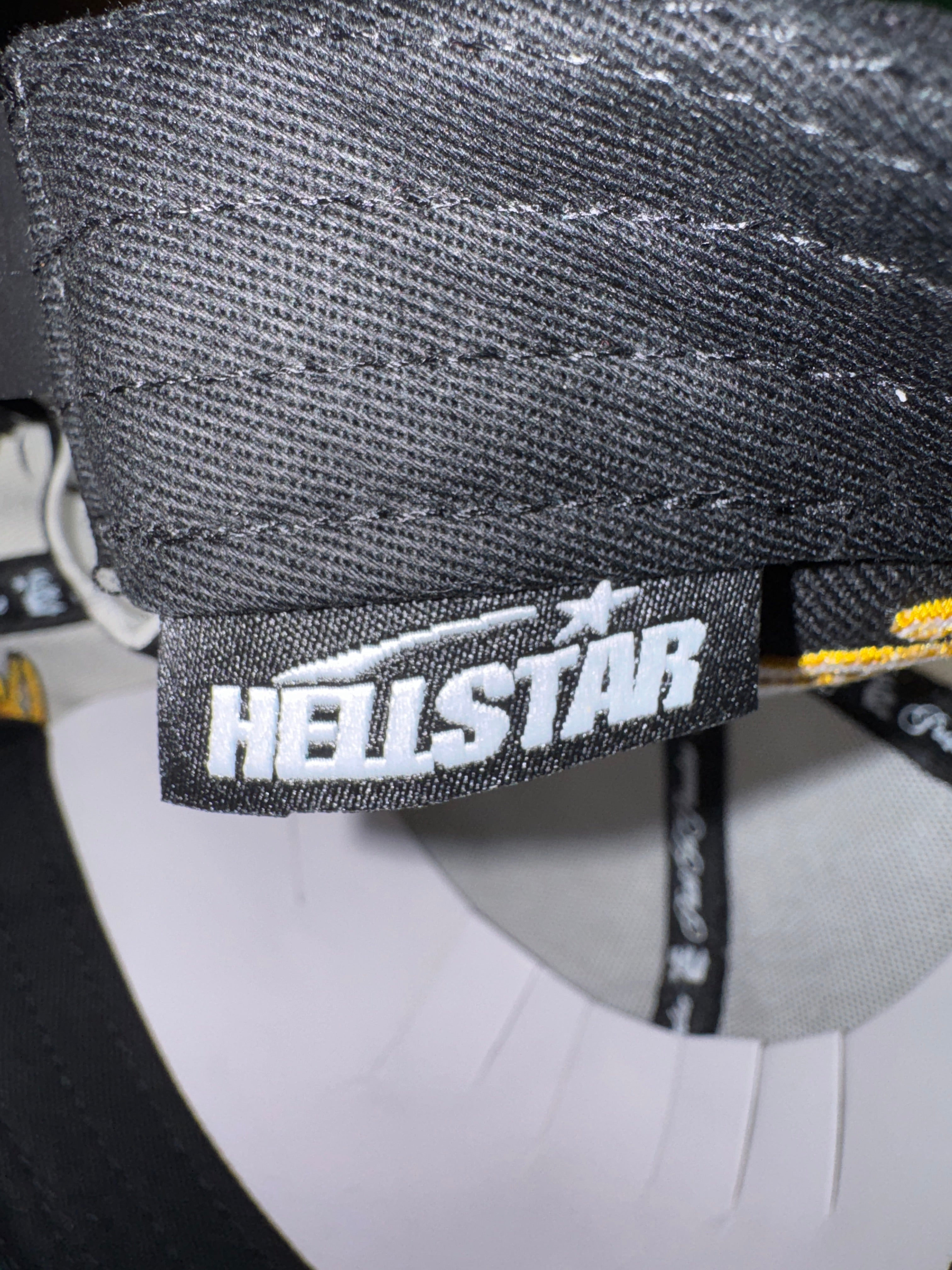 Hellstar Yellow Paint Brush Snapback