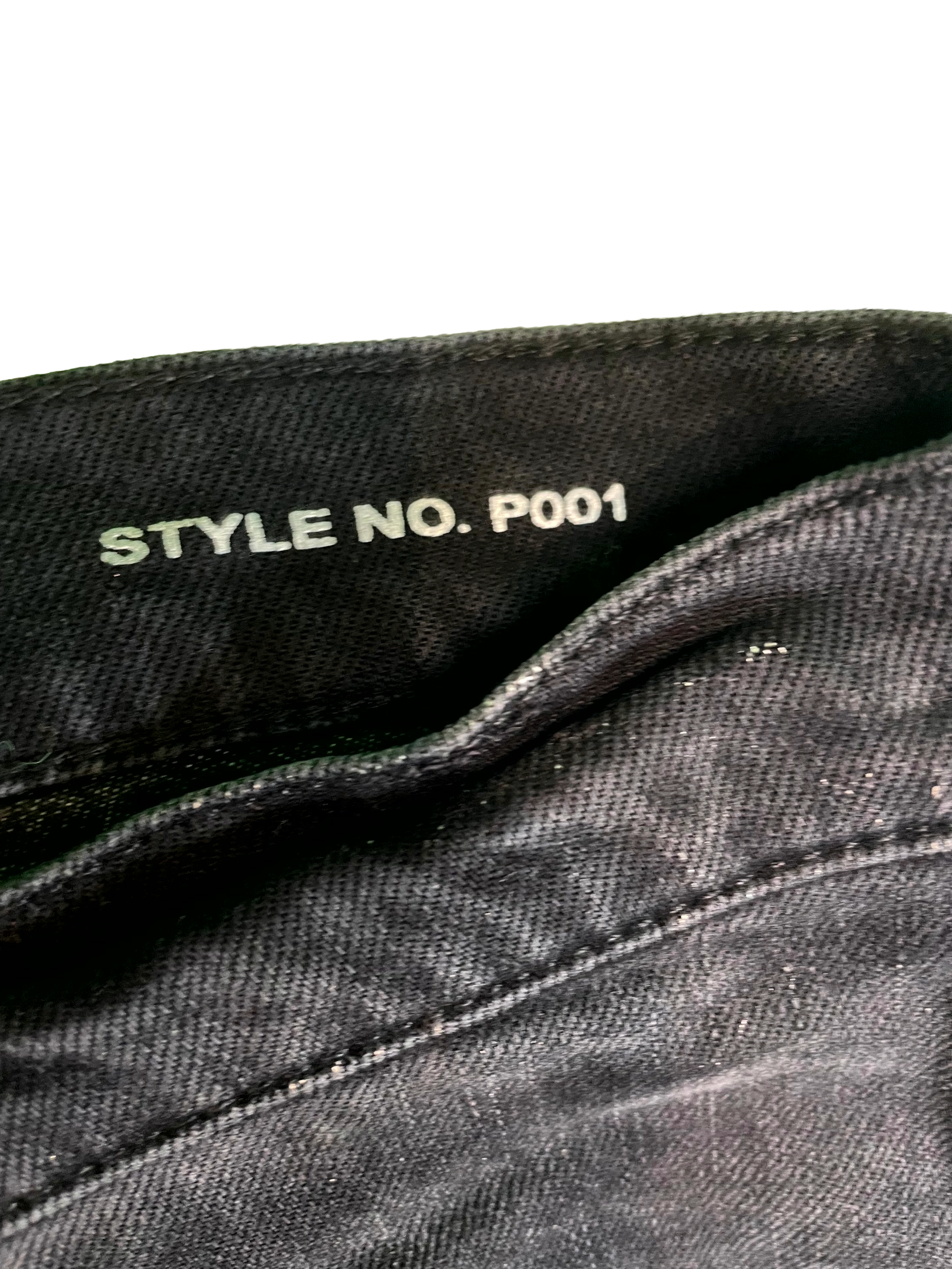 Purple Brand Splatter Black Jeans