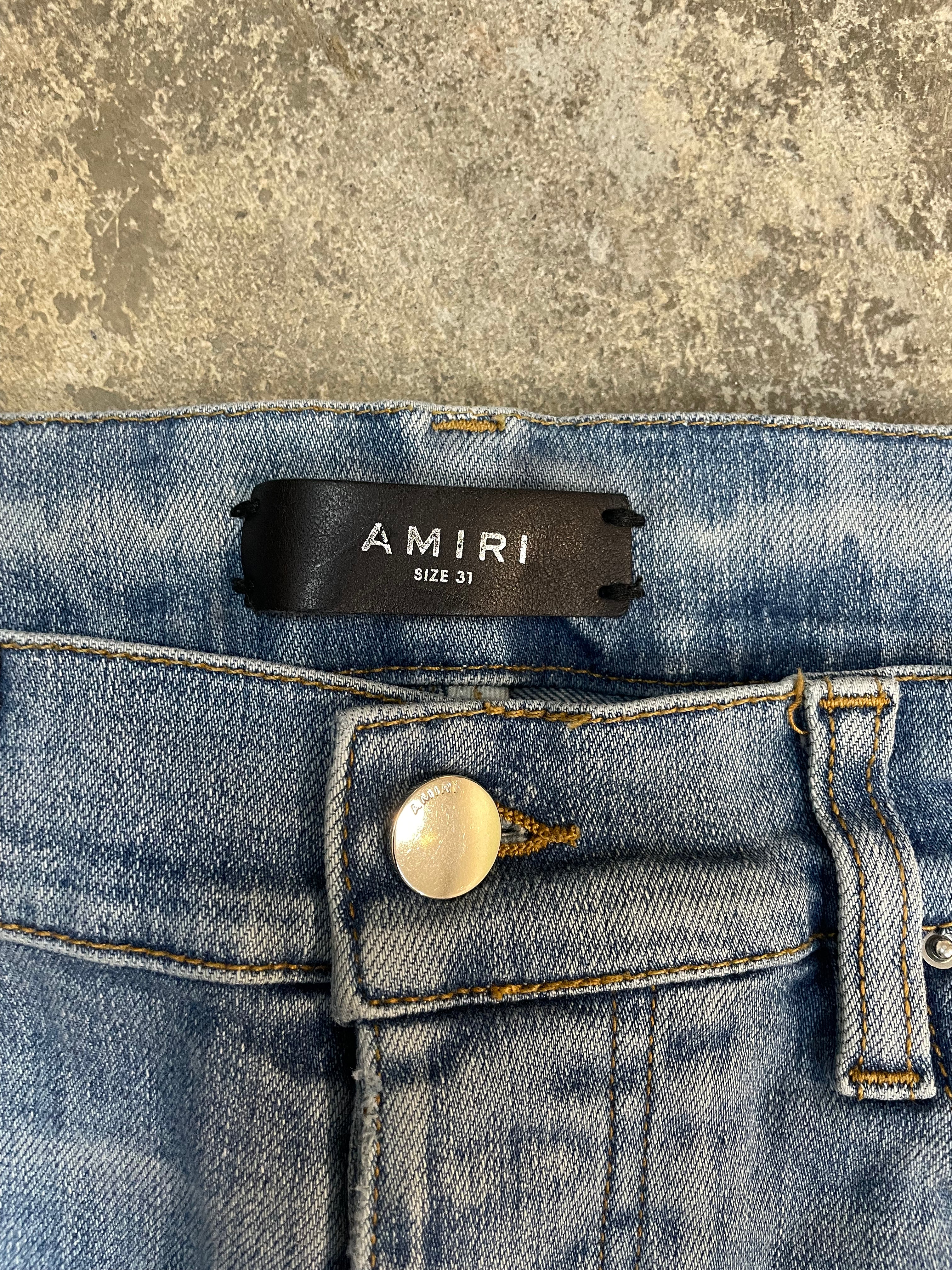 Amiri Blue Bandana Mx1 31 Used