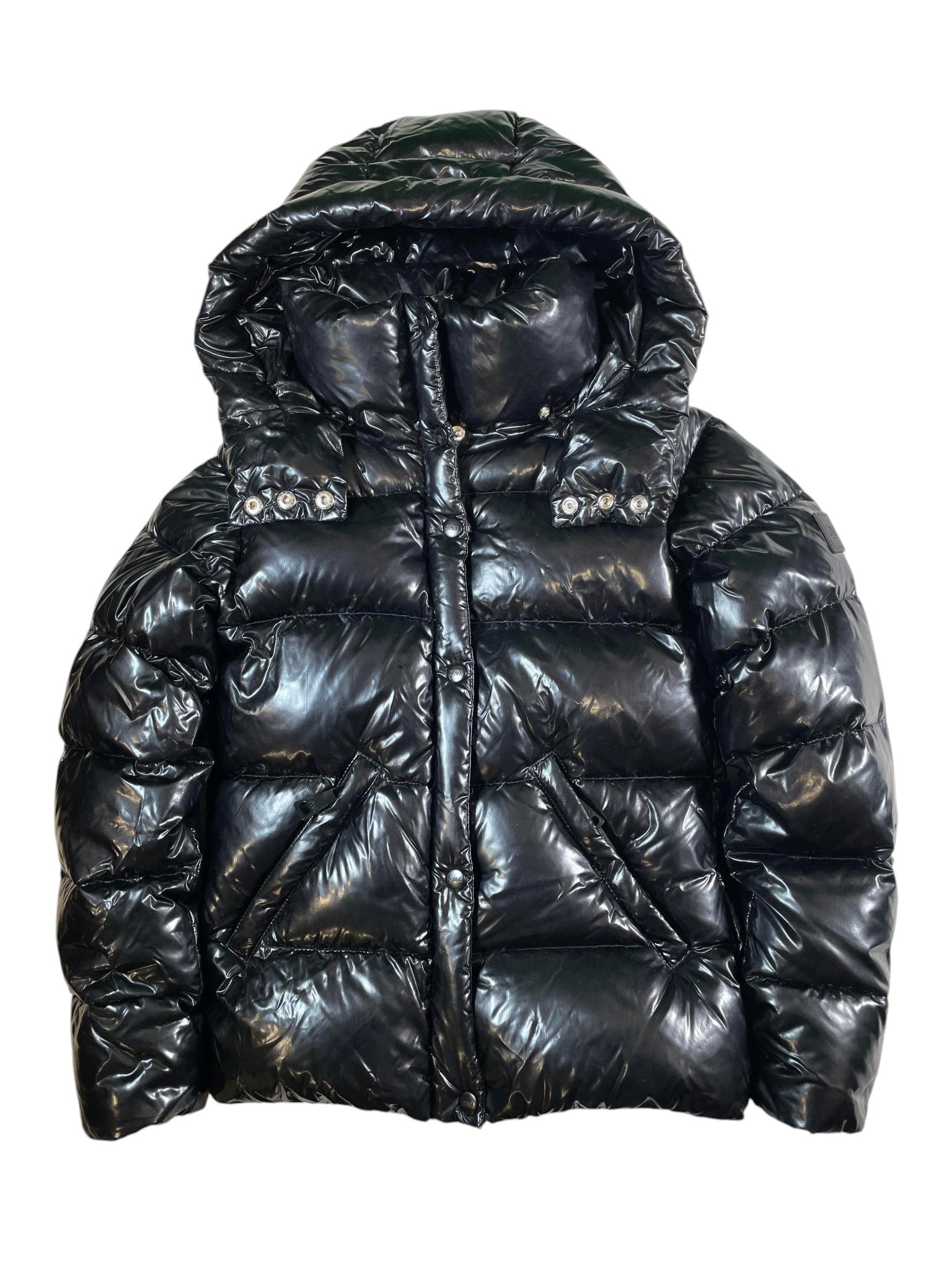 Sams Women Black Puffer Jacket