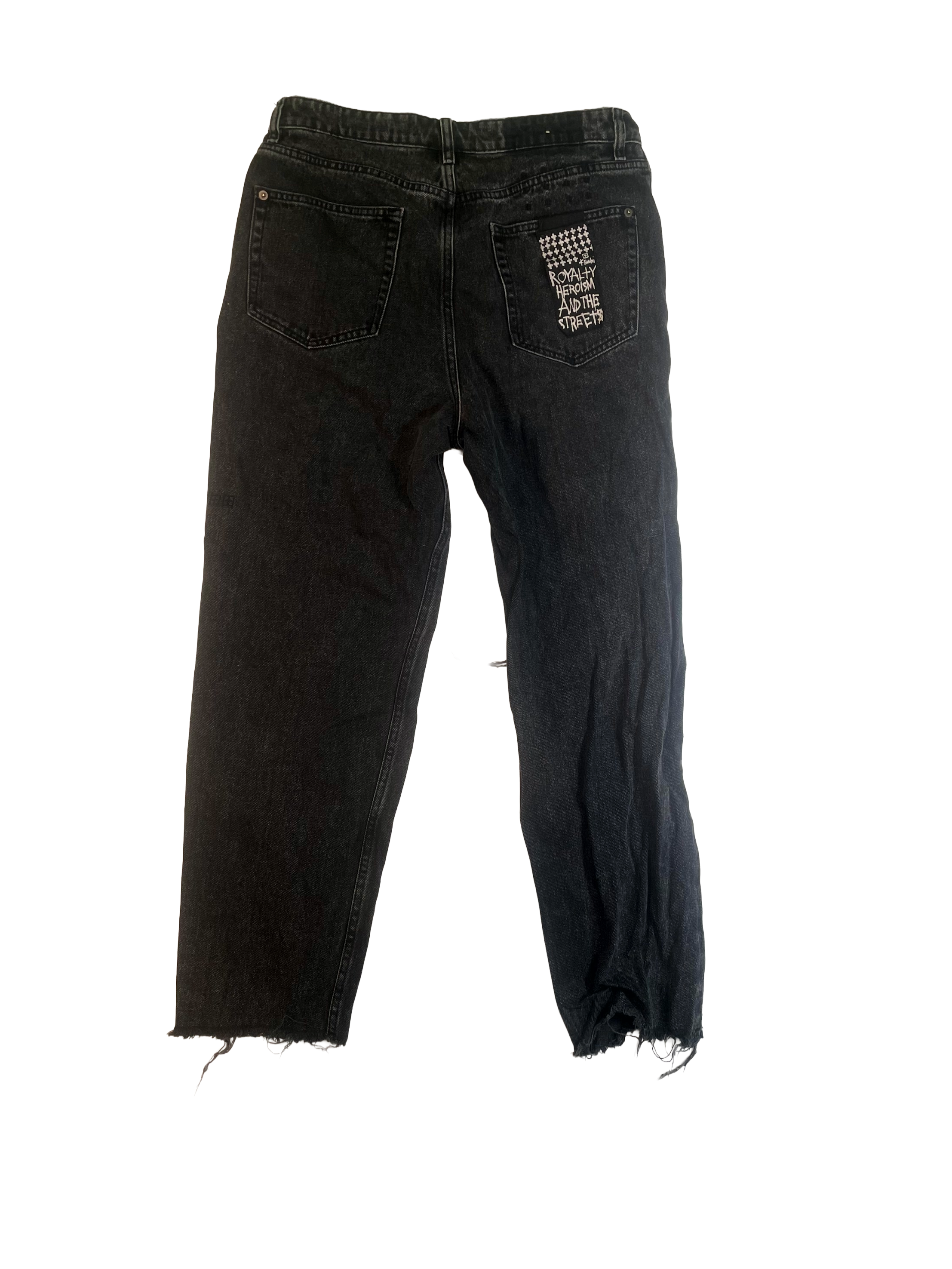 Ksubi Knee Rip Black Jeans