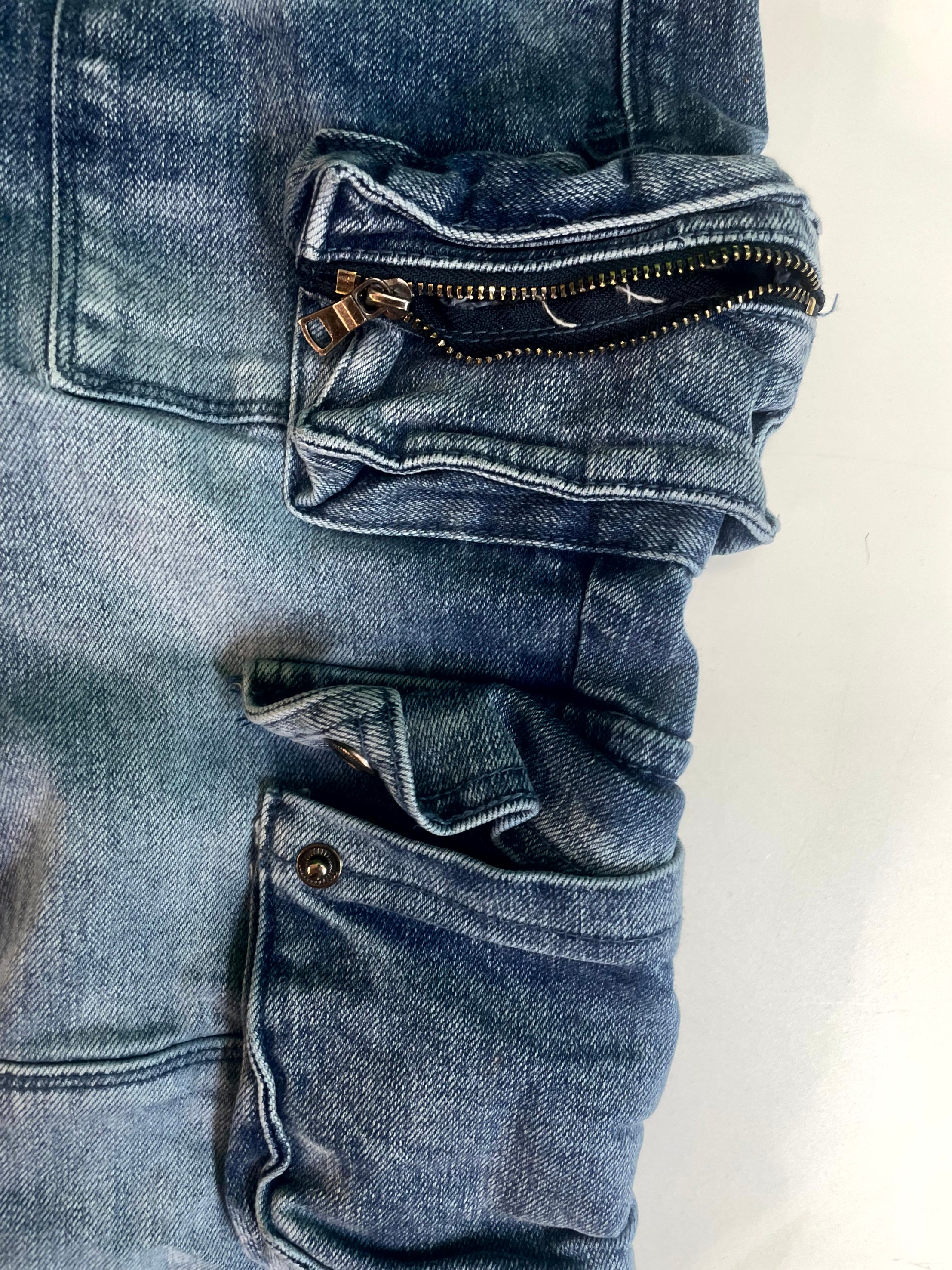 RTA Cargo Light Wash Jeans