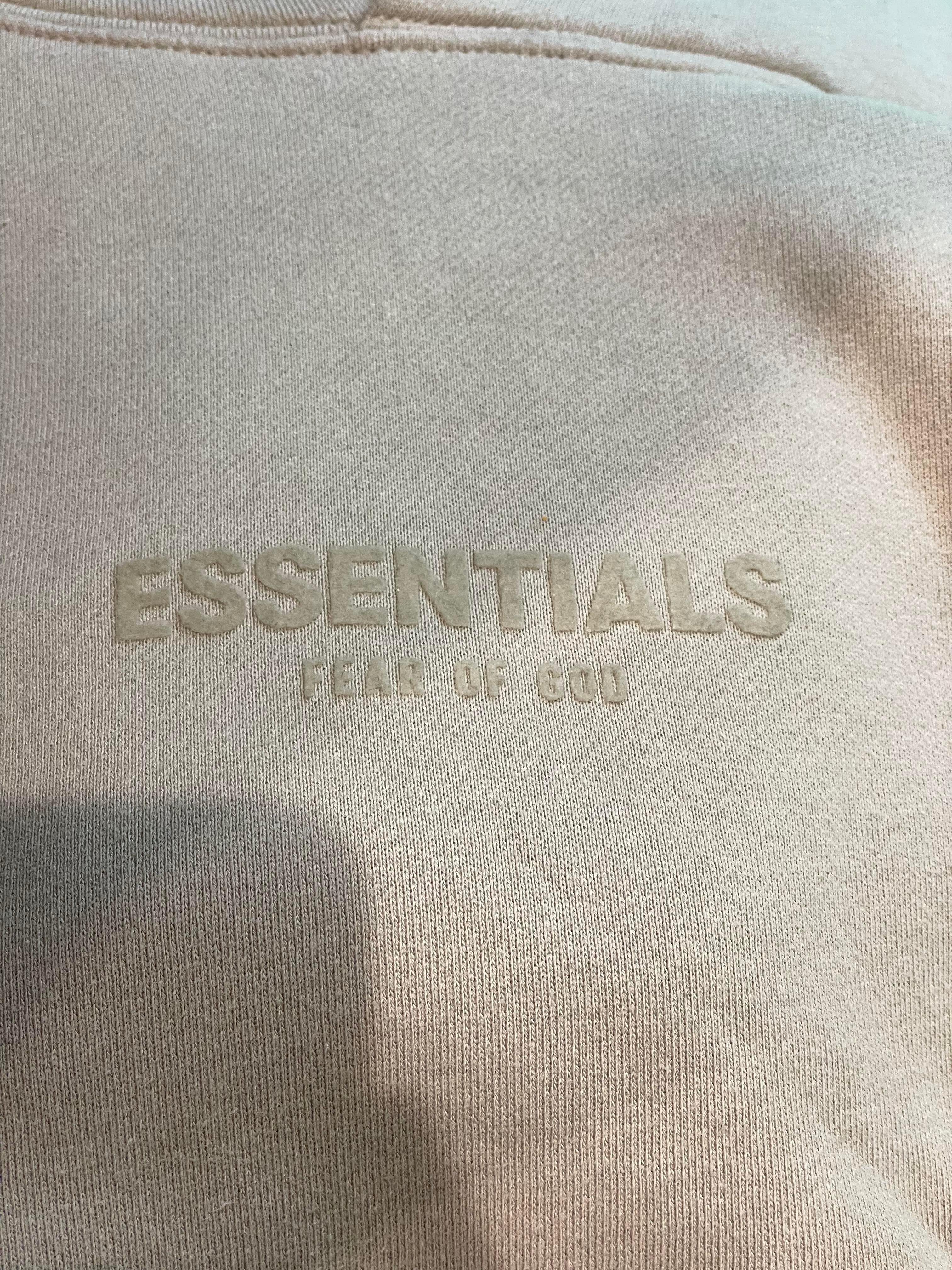 Essentials Relaxed Hoodie Tan