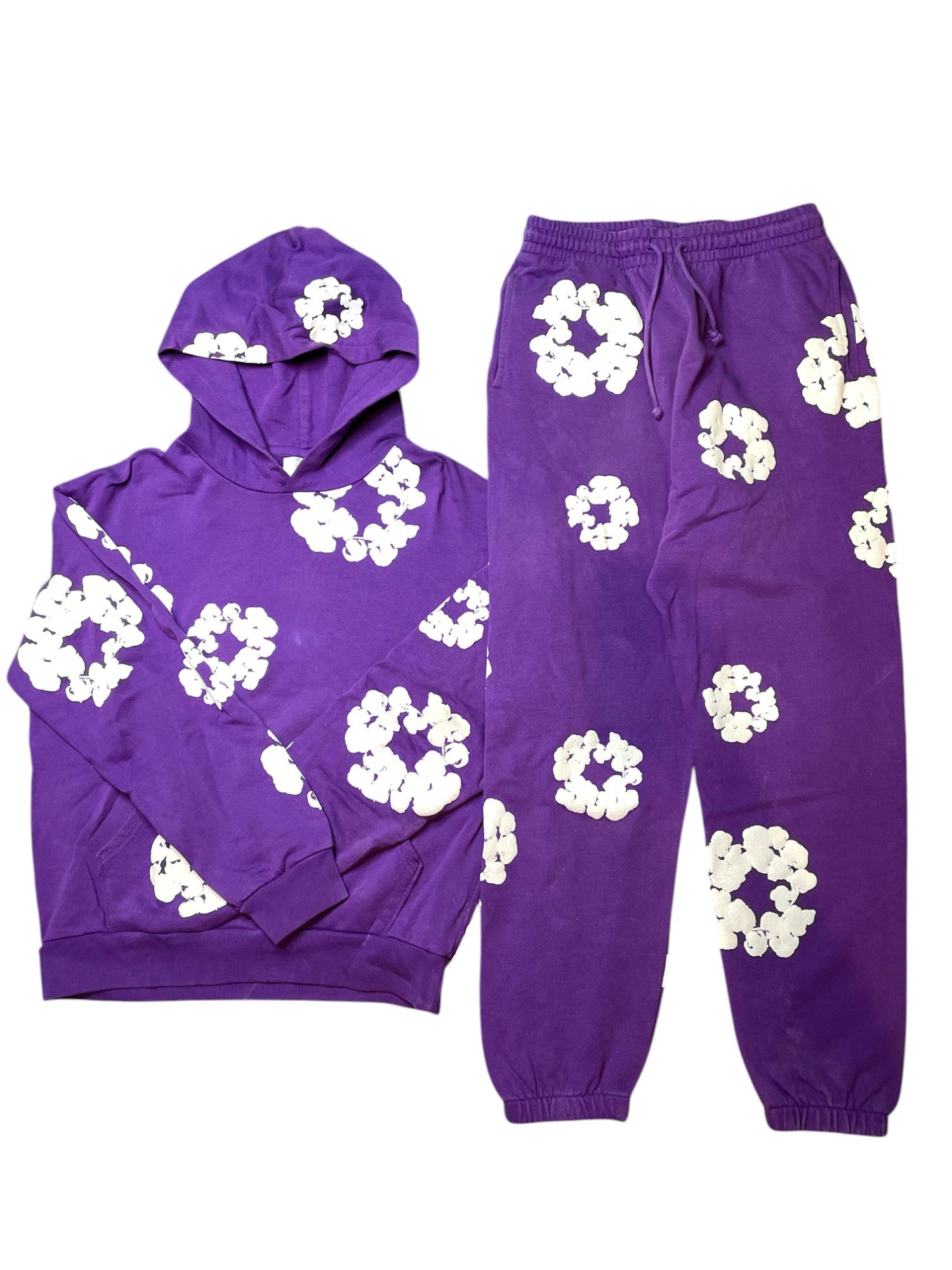 Denim Tears Sweatsuit Purple Hoodie & Pants