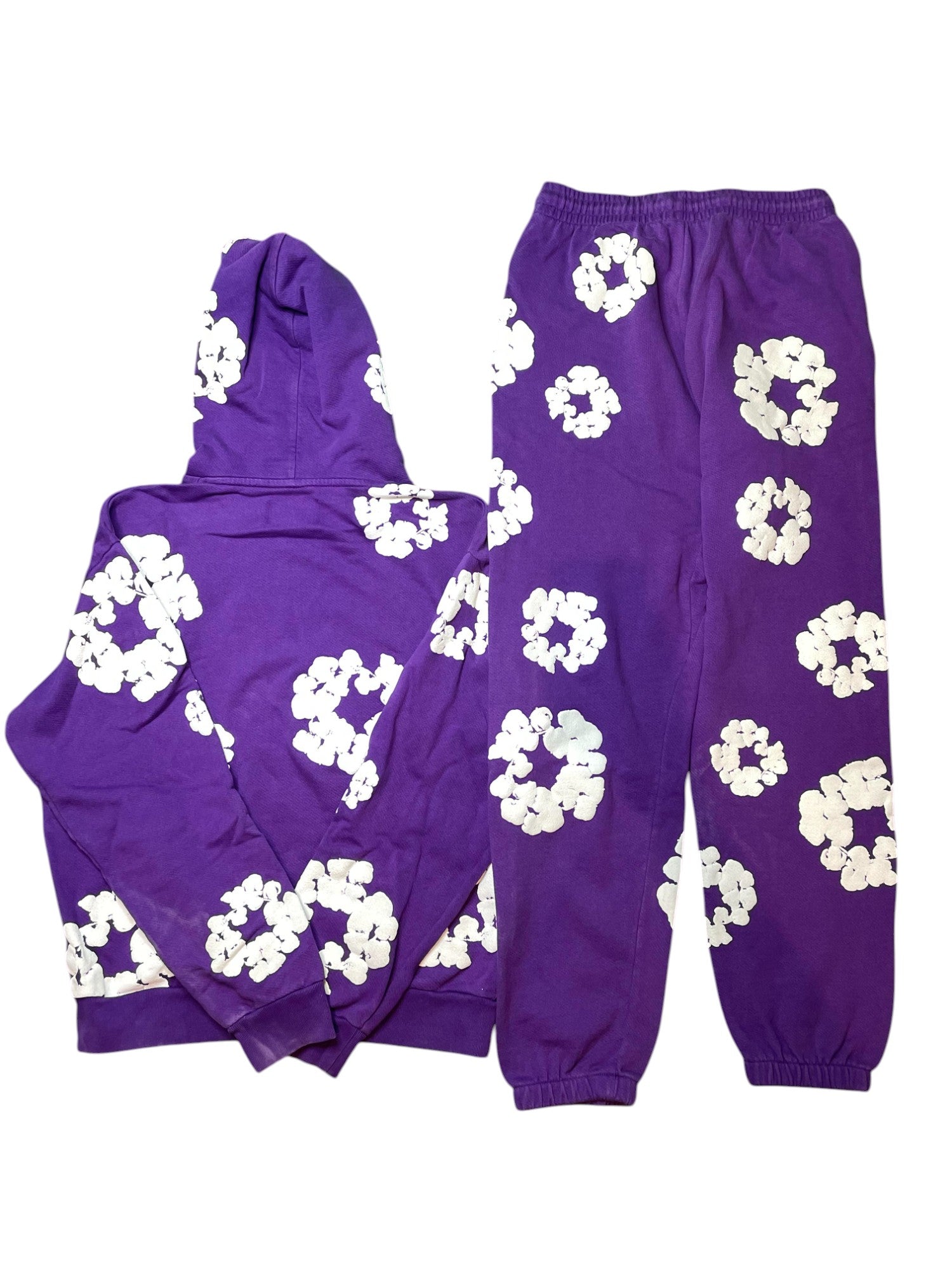 Denim Tears Sweatsuit Purple Hoodie & Pants