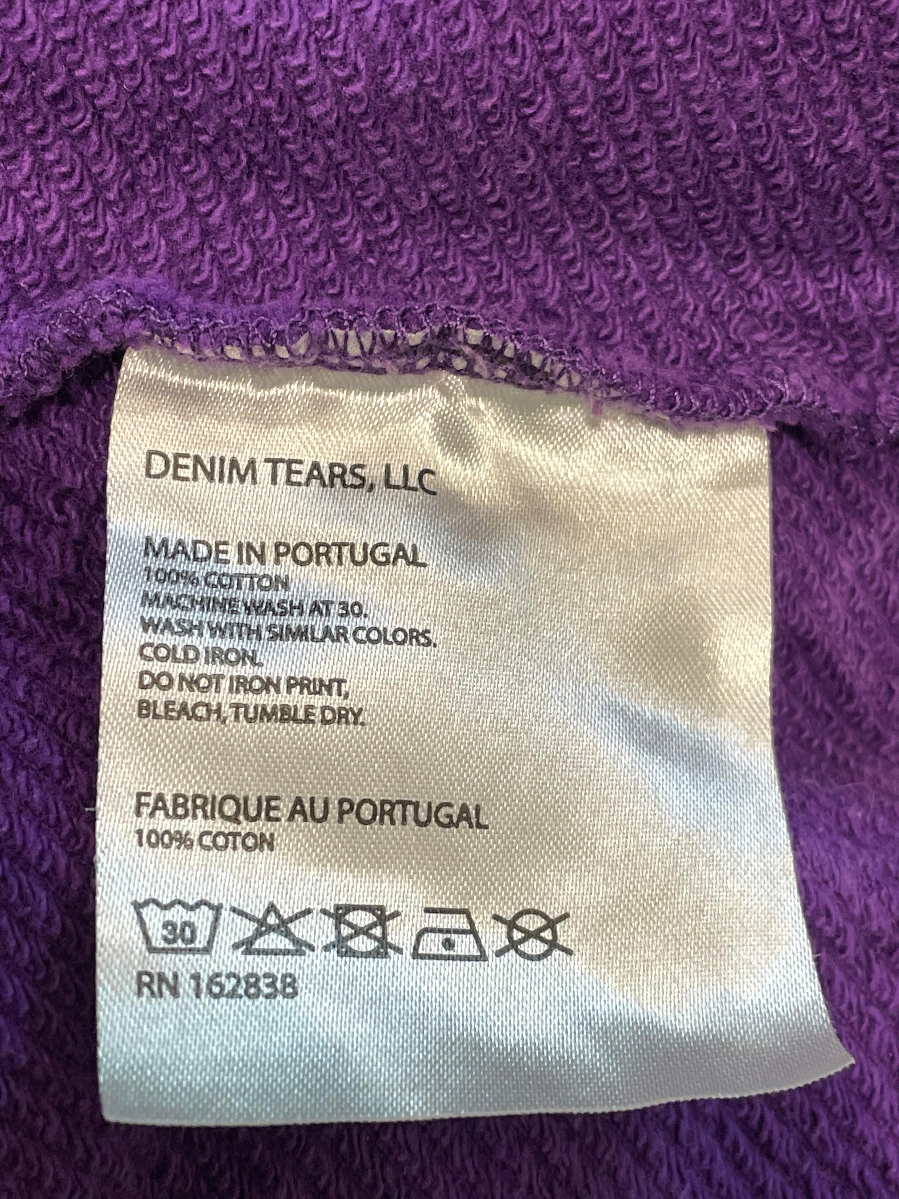 Denim Tears Sweatsuit Purple Hoodie & Pants