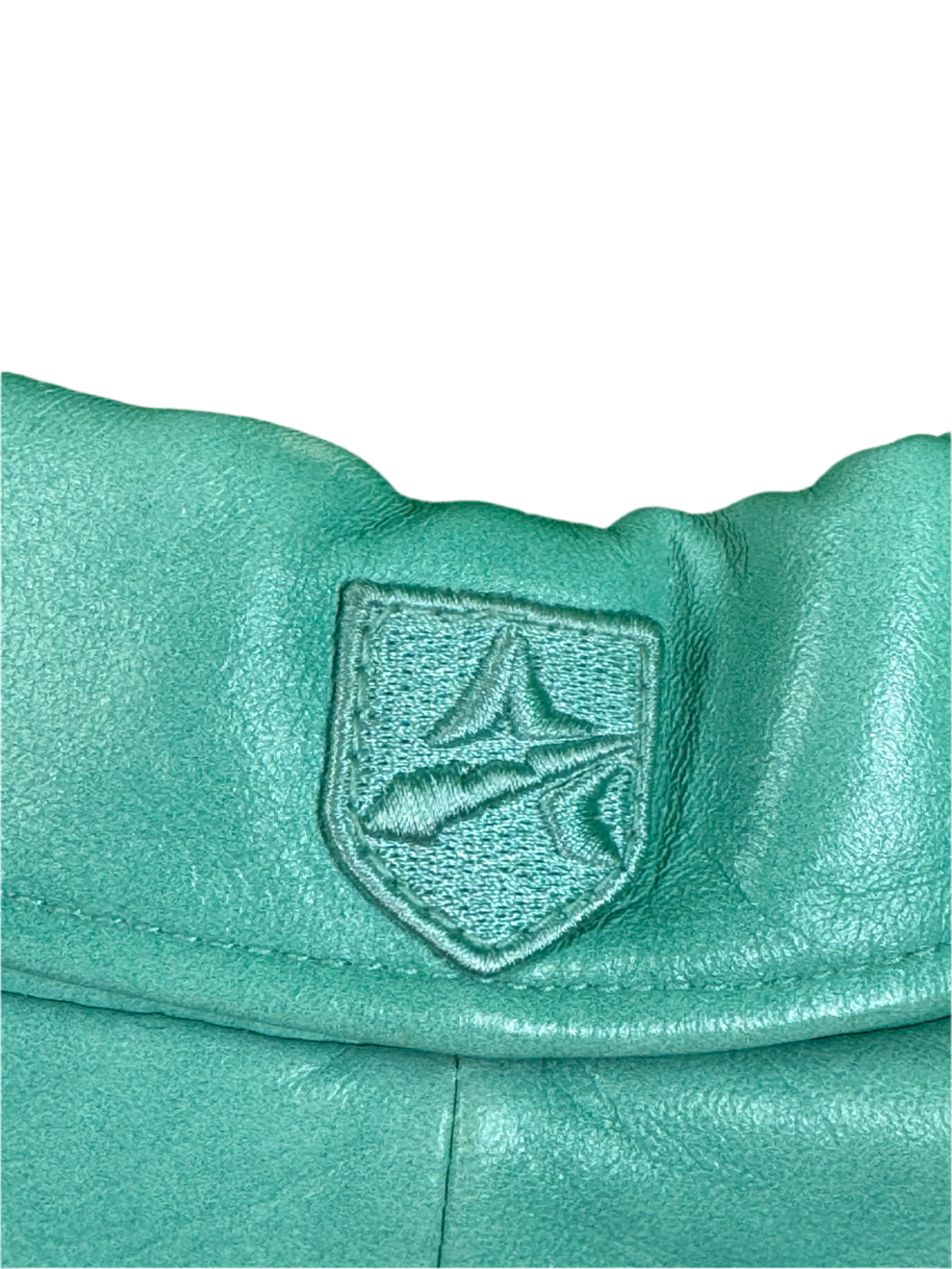 Hellstar x Avirex Icon Turquoise Leather Jacket