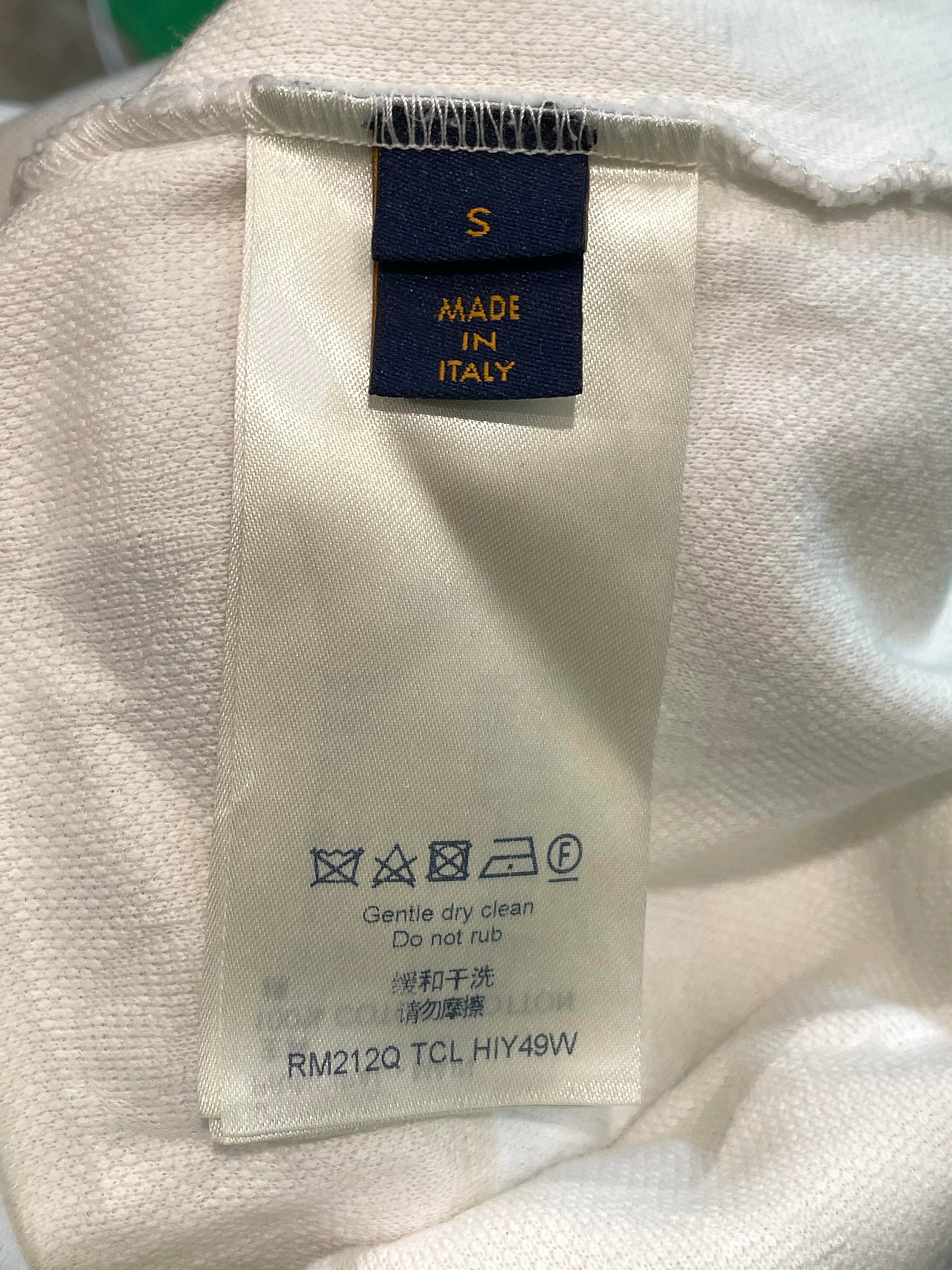 LV Monogram Pocket White Tee