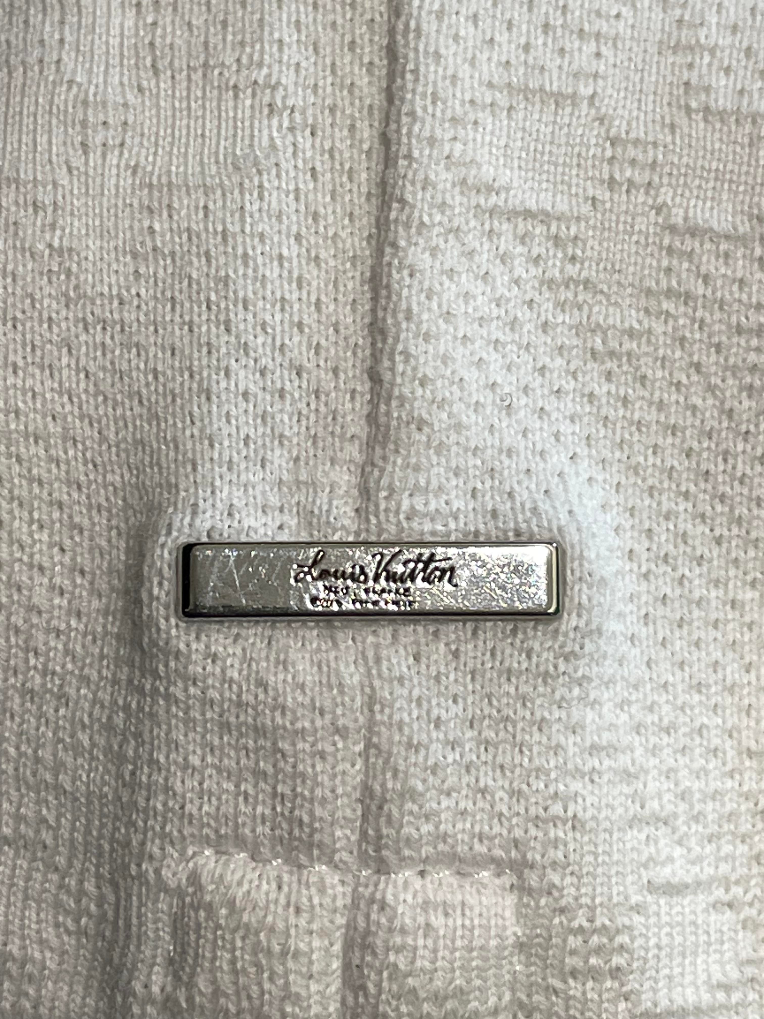 LV Monogram Pocket White Tee