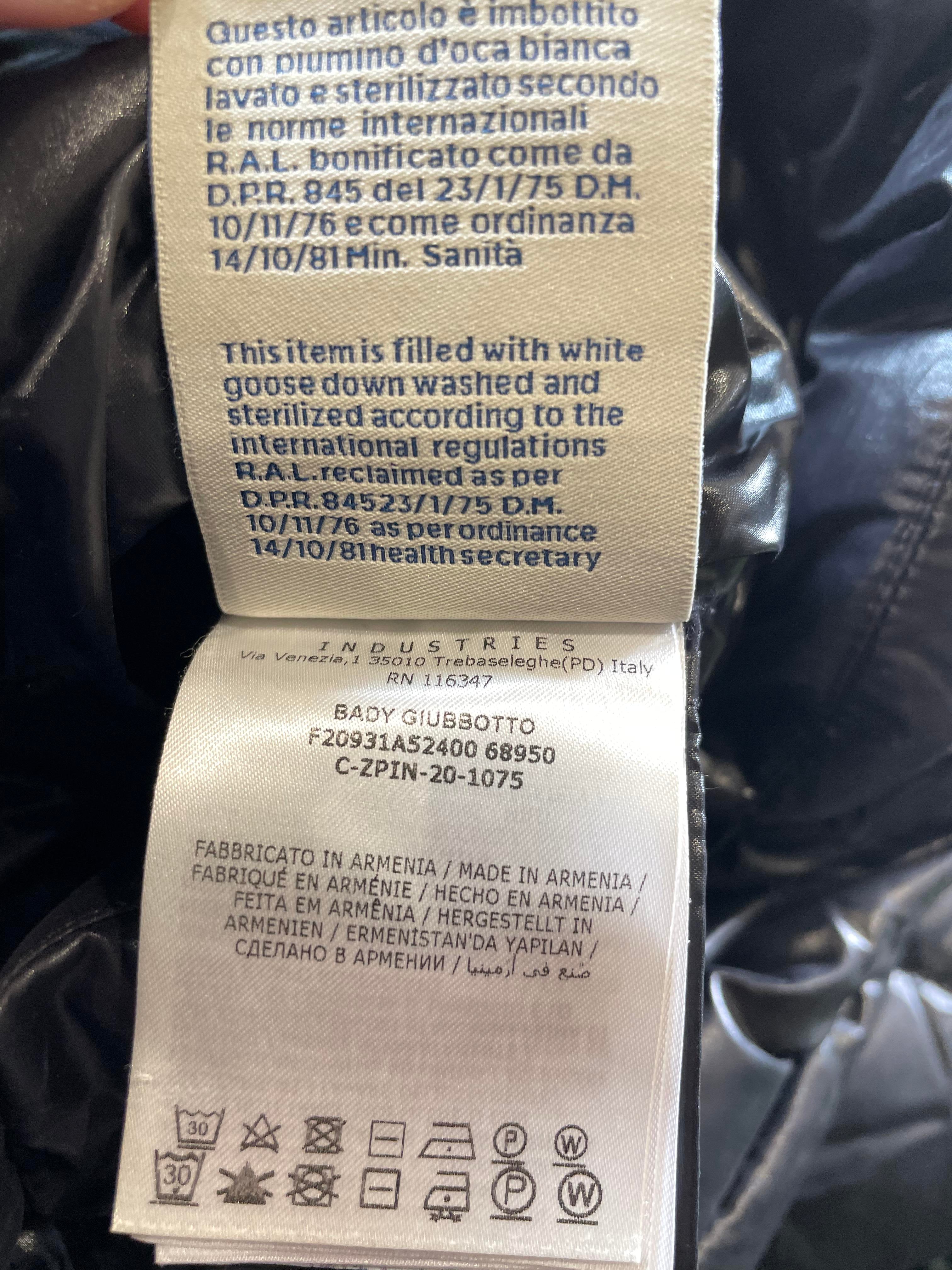 Moncler Bady Black Puffer Jacket