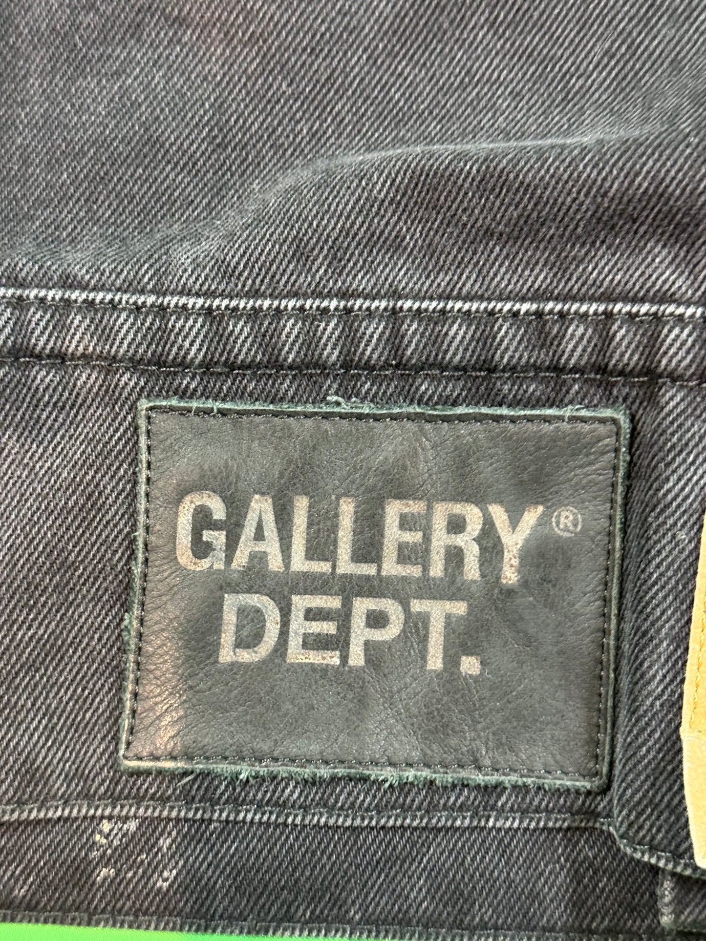 Gallery Dept. x Lanvin LG Patch Black Jean Jeacket
