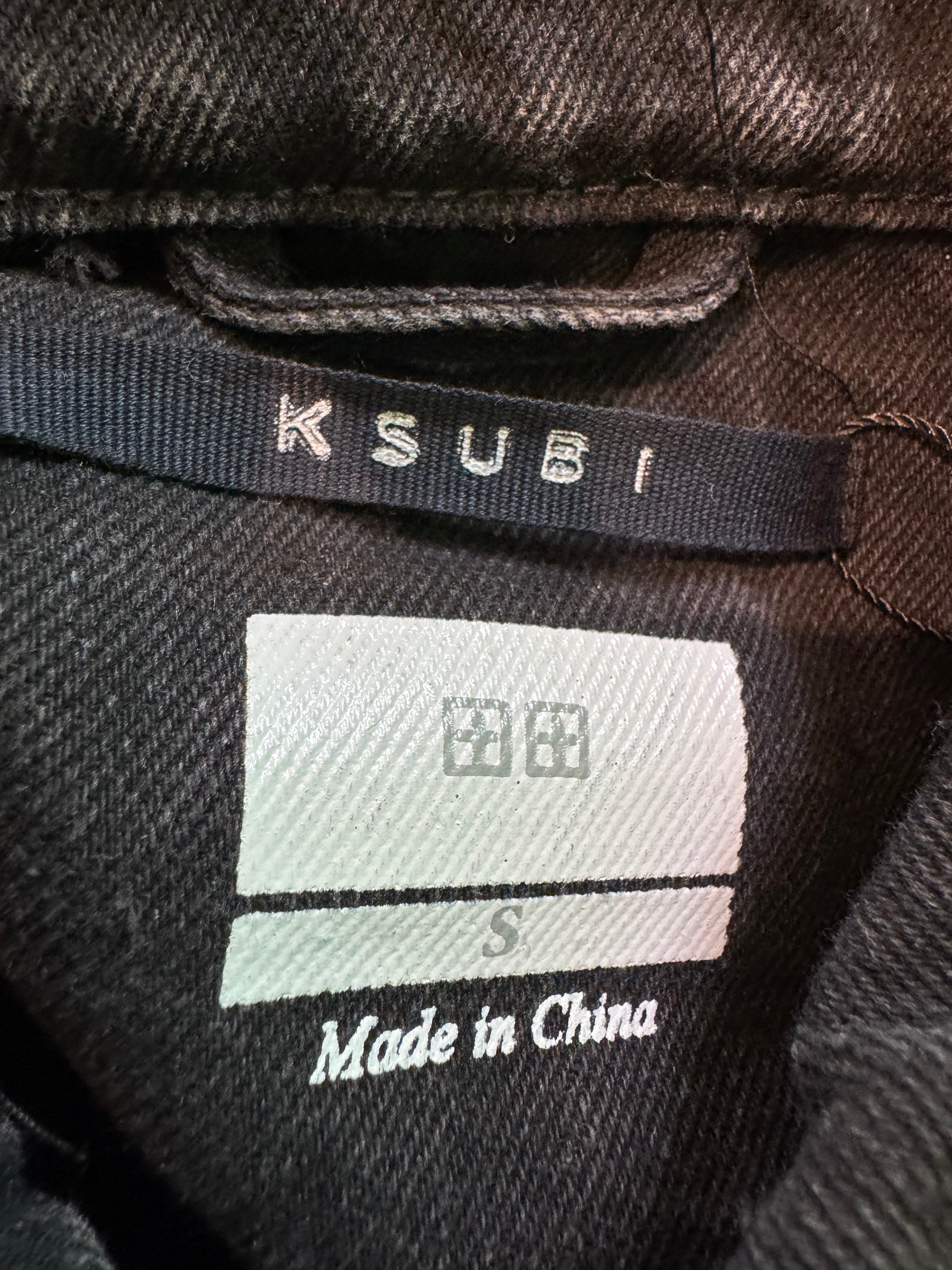 Ksubi Black Jean Jacket