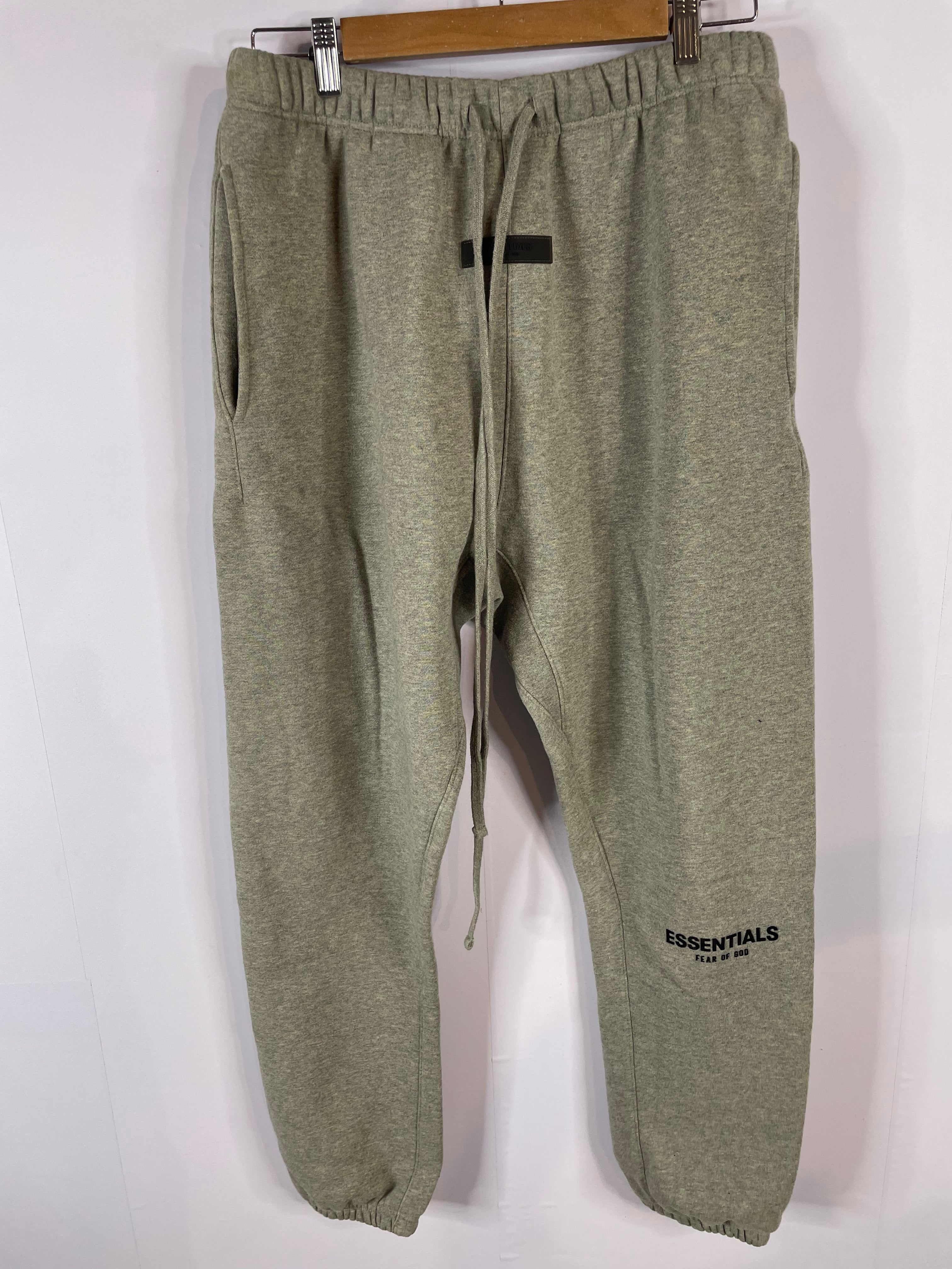 Essentials Sweatsuit Dark Oatmeal Used Large