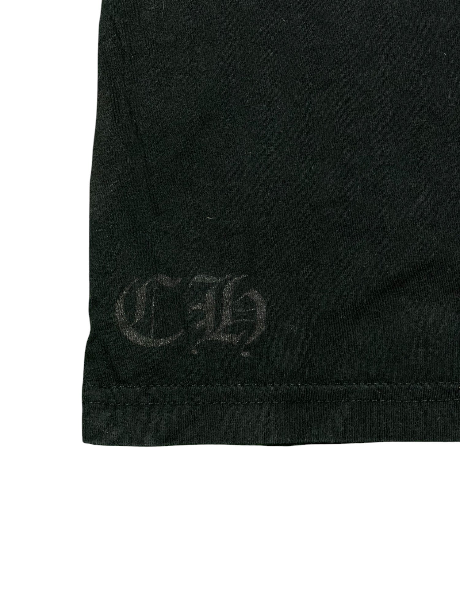 Chrome Hearts Shoulder Logo Black T-shirt