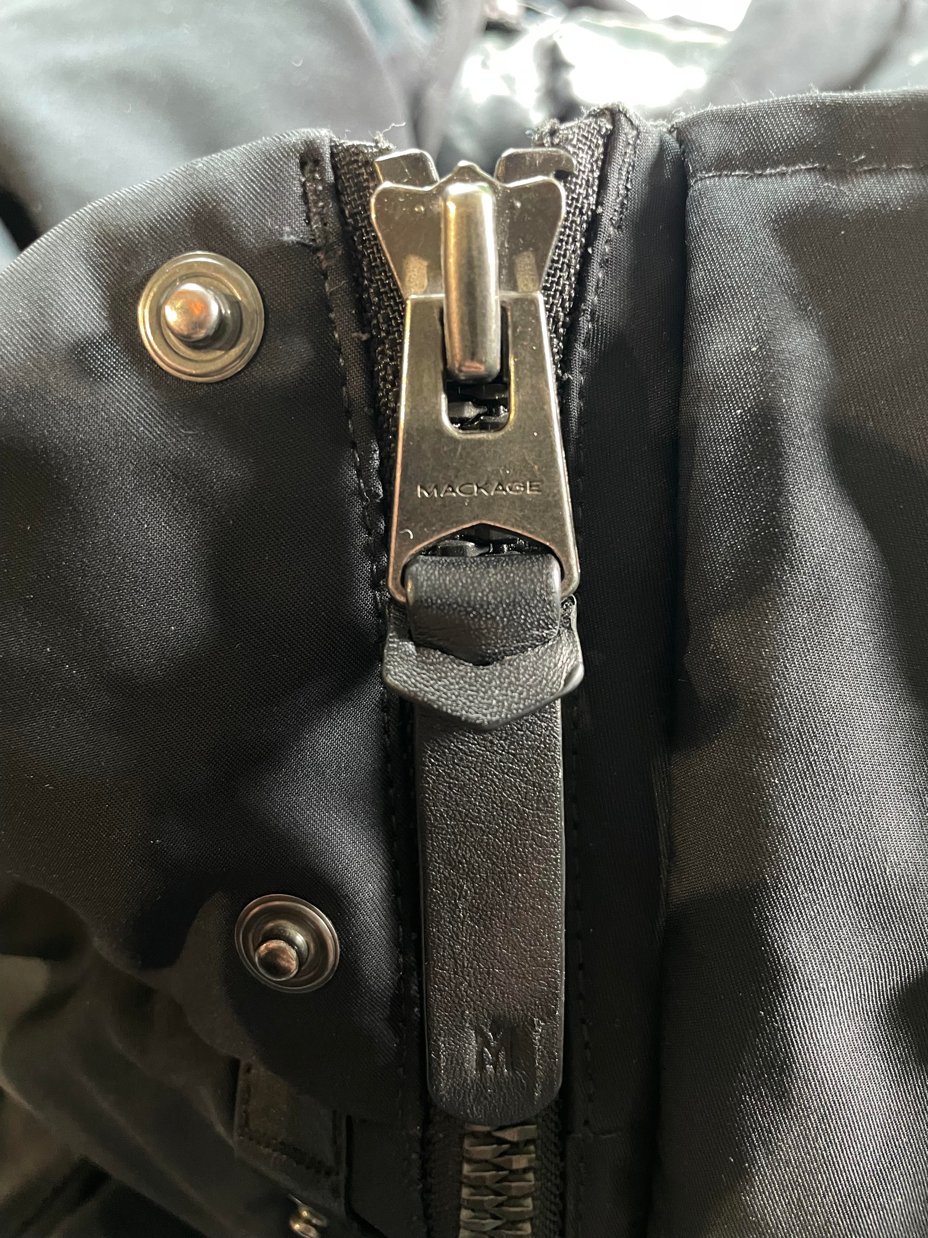 Mackage Edward Nordic Tech Down Black Parka Jacket
