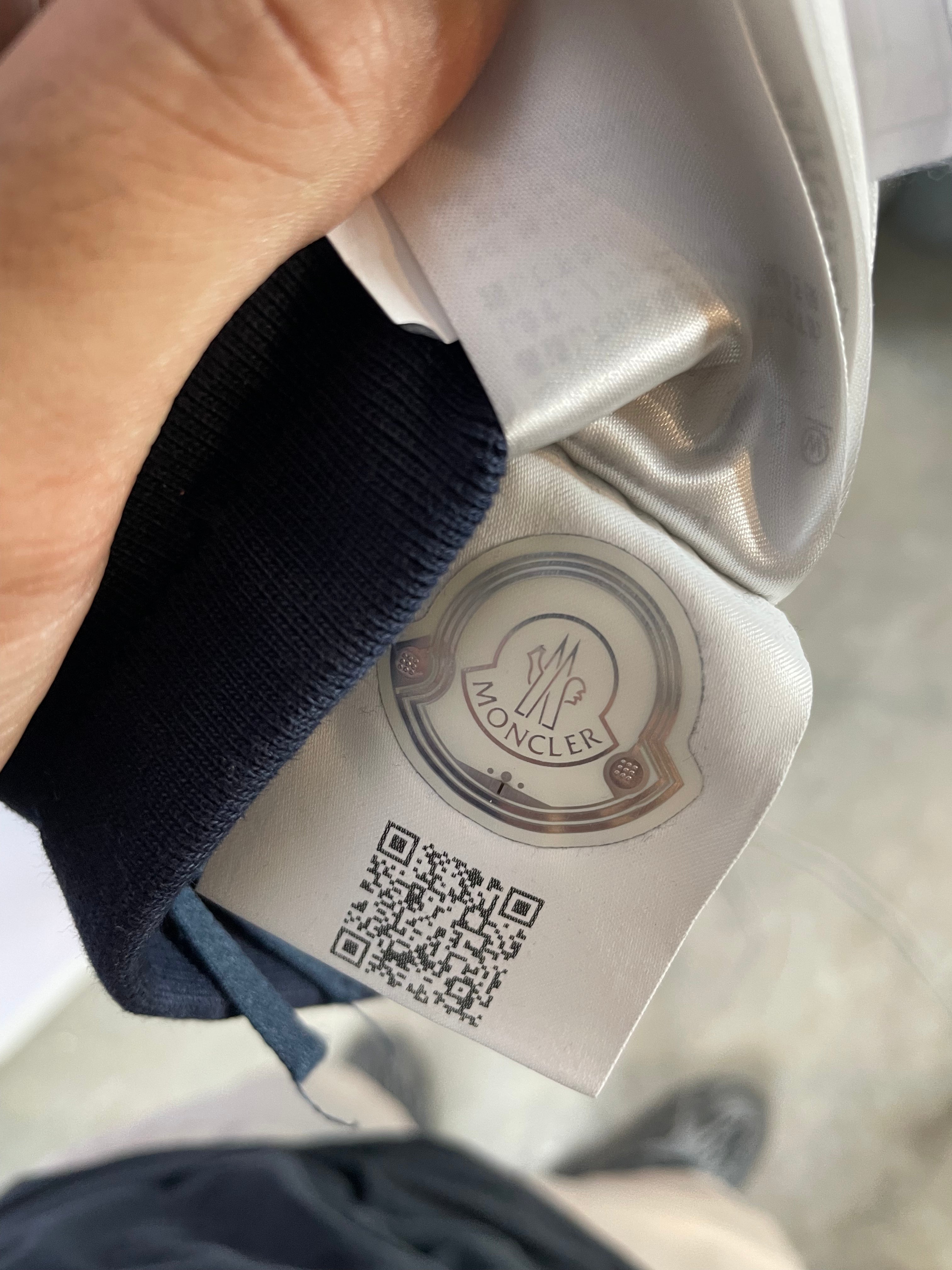 Moncler Navy Sweats Used 3XL