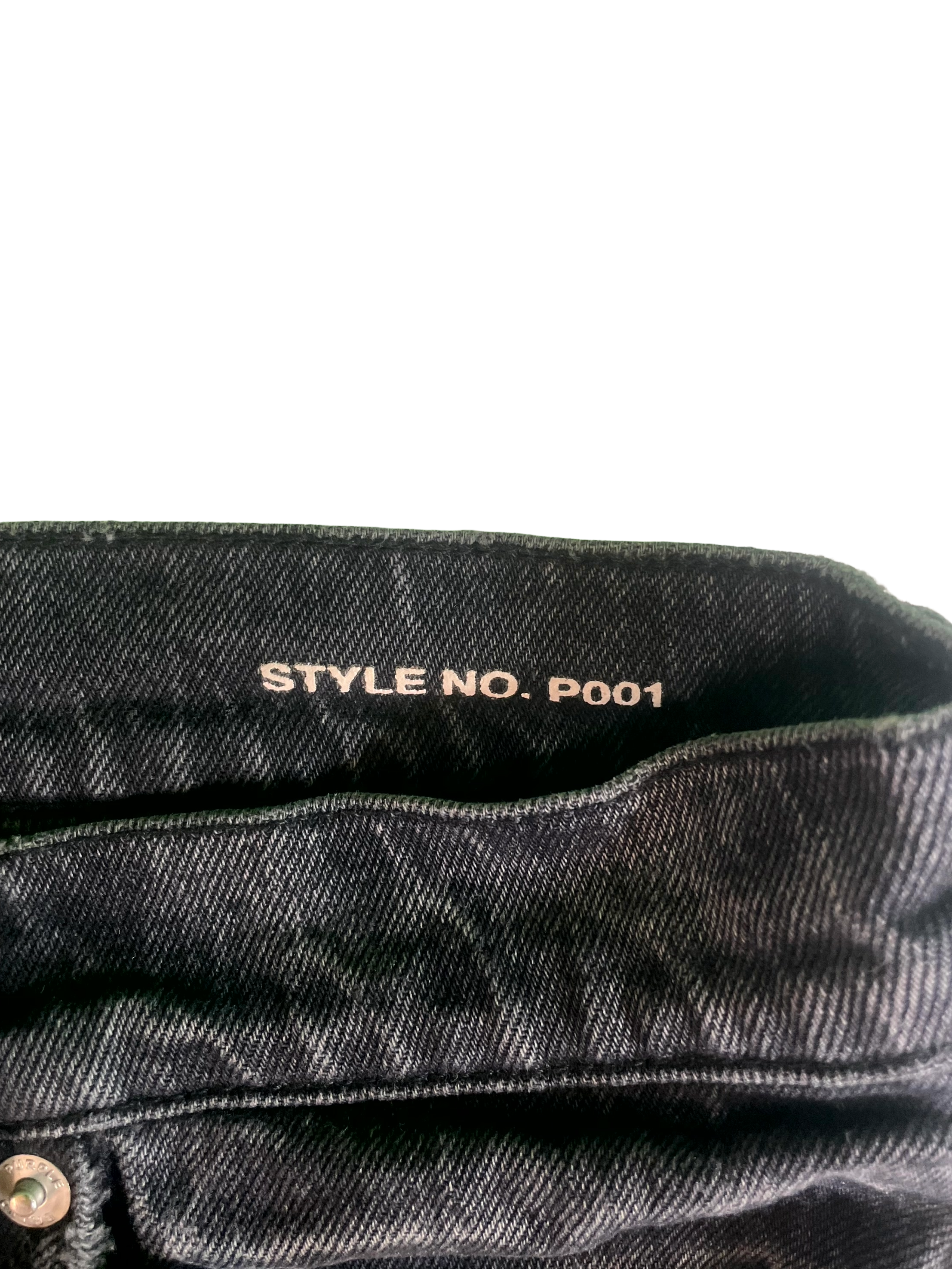 Purple Brand Black Jeans