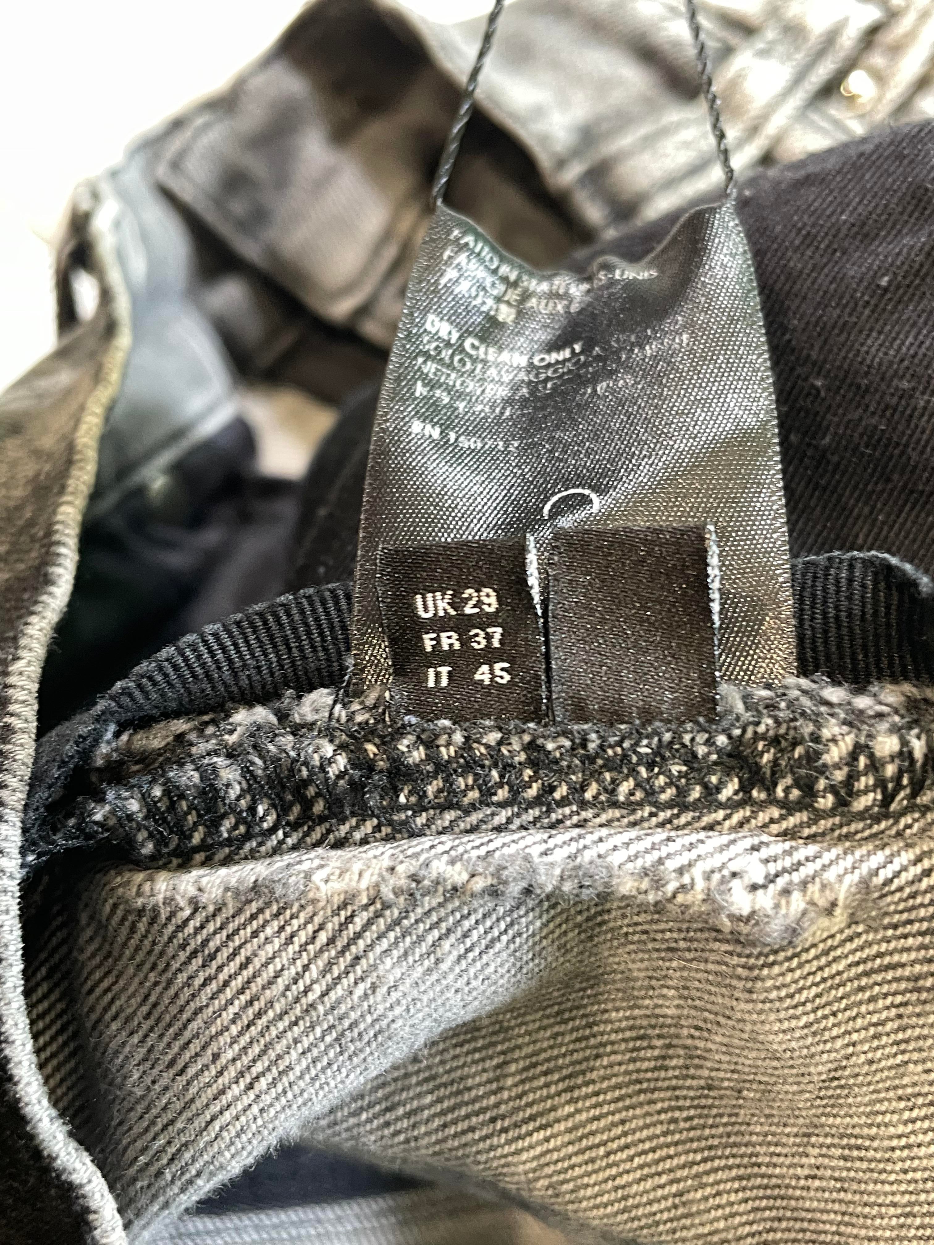 Amiri Snakeskin (Zipper) Thrasher Jeans