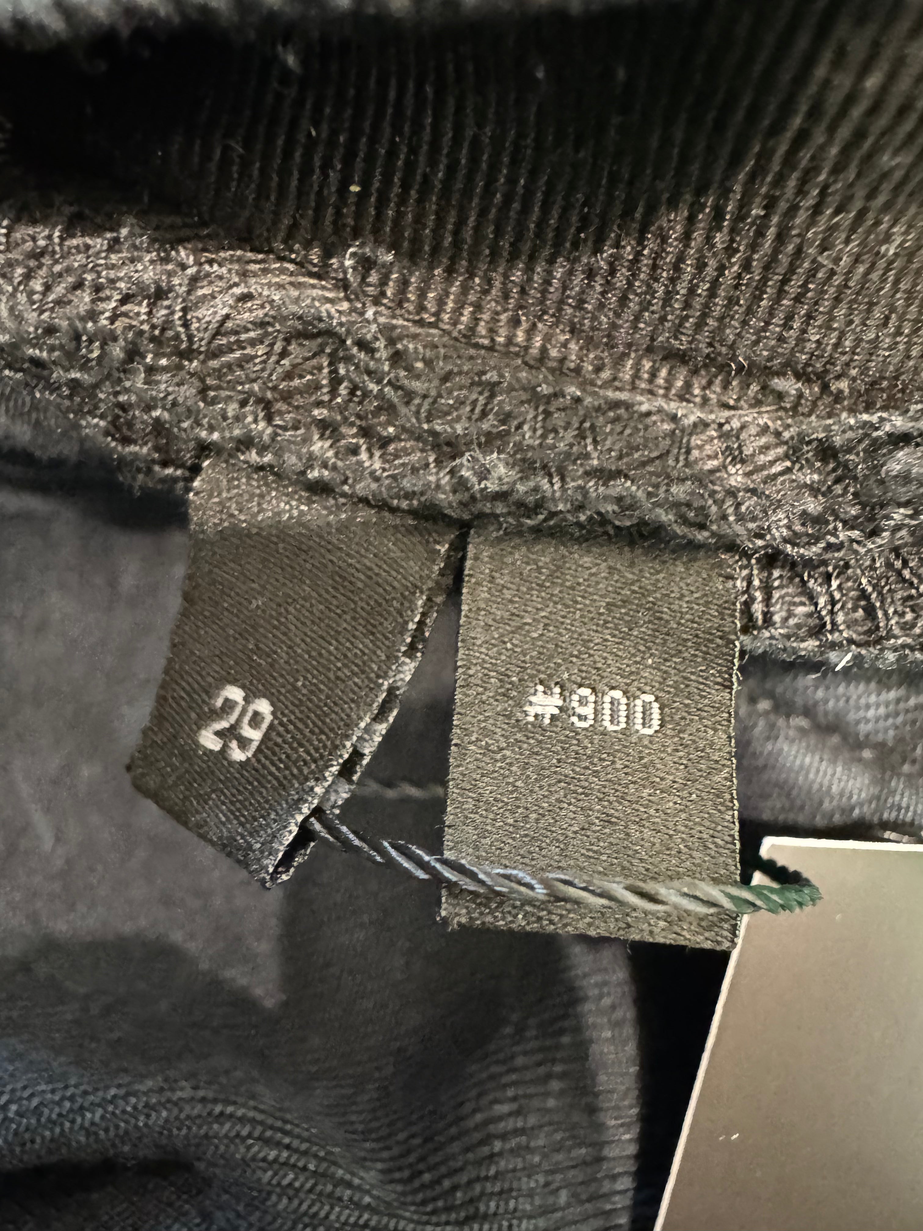 Amiri Stack Denim Black Bandana Used 29 N/A