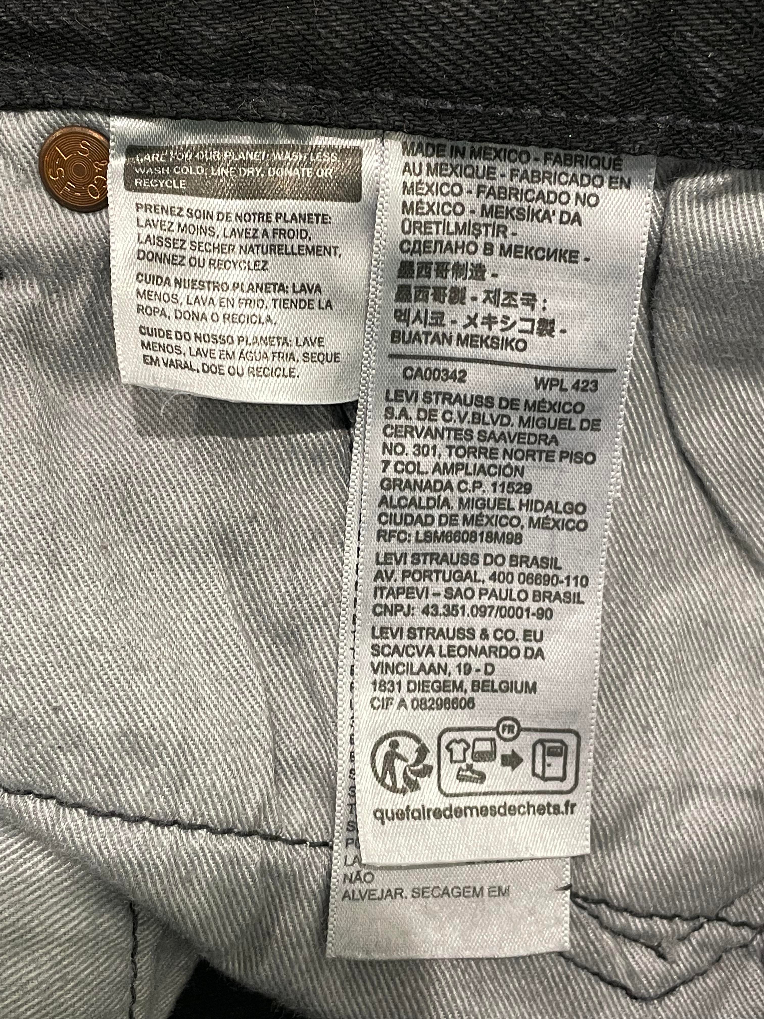Denim Tears Offset Jeans Black